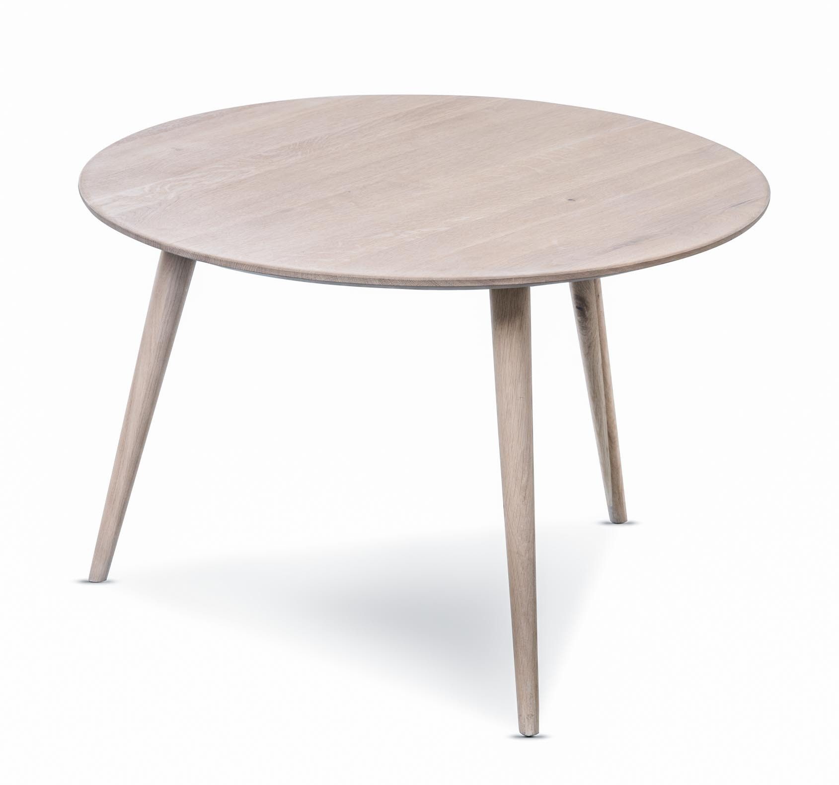 freiraum Couchtisch Oslo, in bianco, Wildeiche massiv - 50x75cm (HxD)