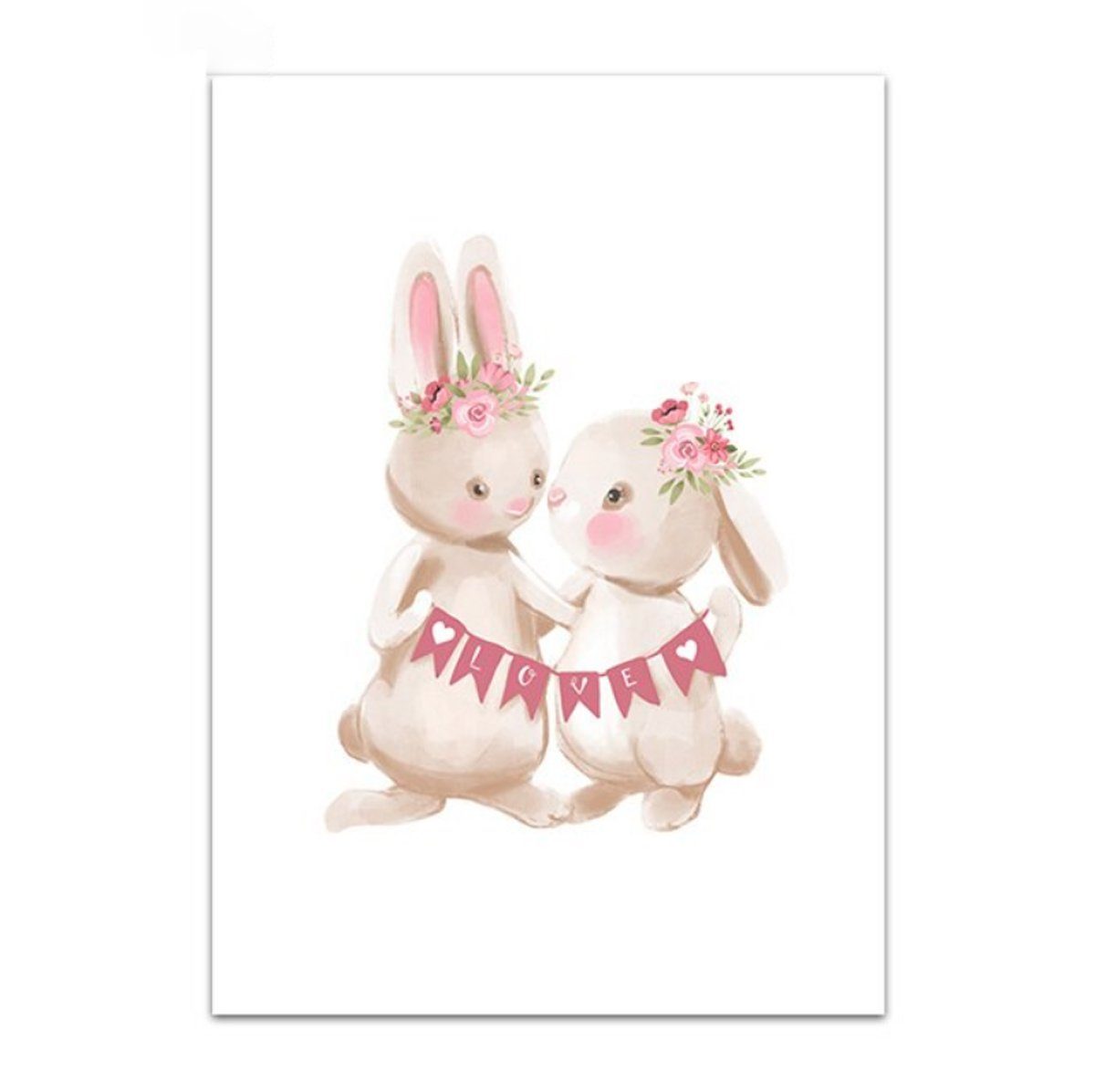 Kunstdruck (OHNE RAHMEN) Poster - Leinwand - Wandbild