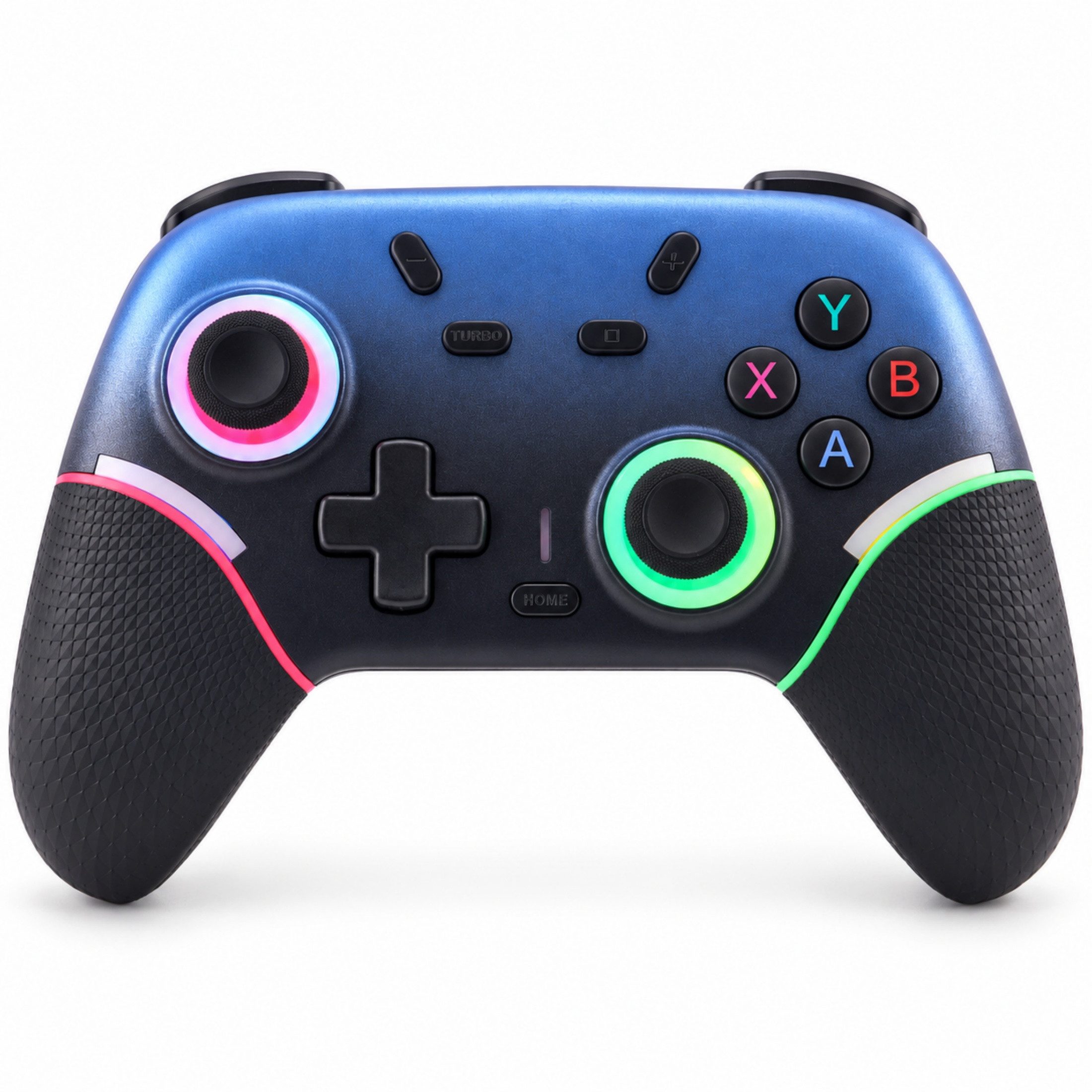 Blossom Wireless Controller für Switch mit RGB, Bluetooth und Turbo, 600-mAh Controller (1 St., Kabelloser Gaming-Controller mit Vibration und Makro-Funktion)