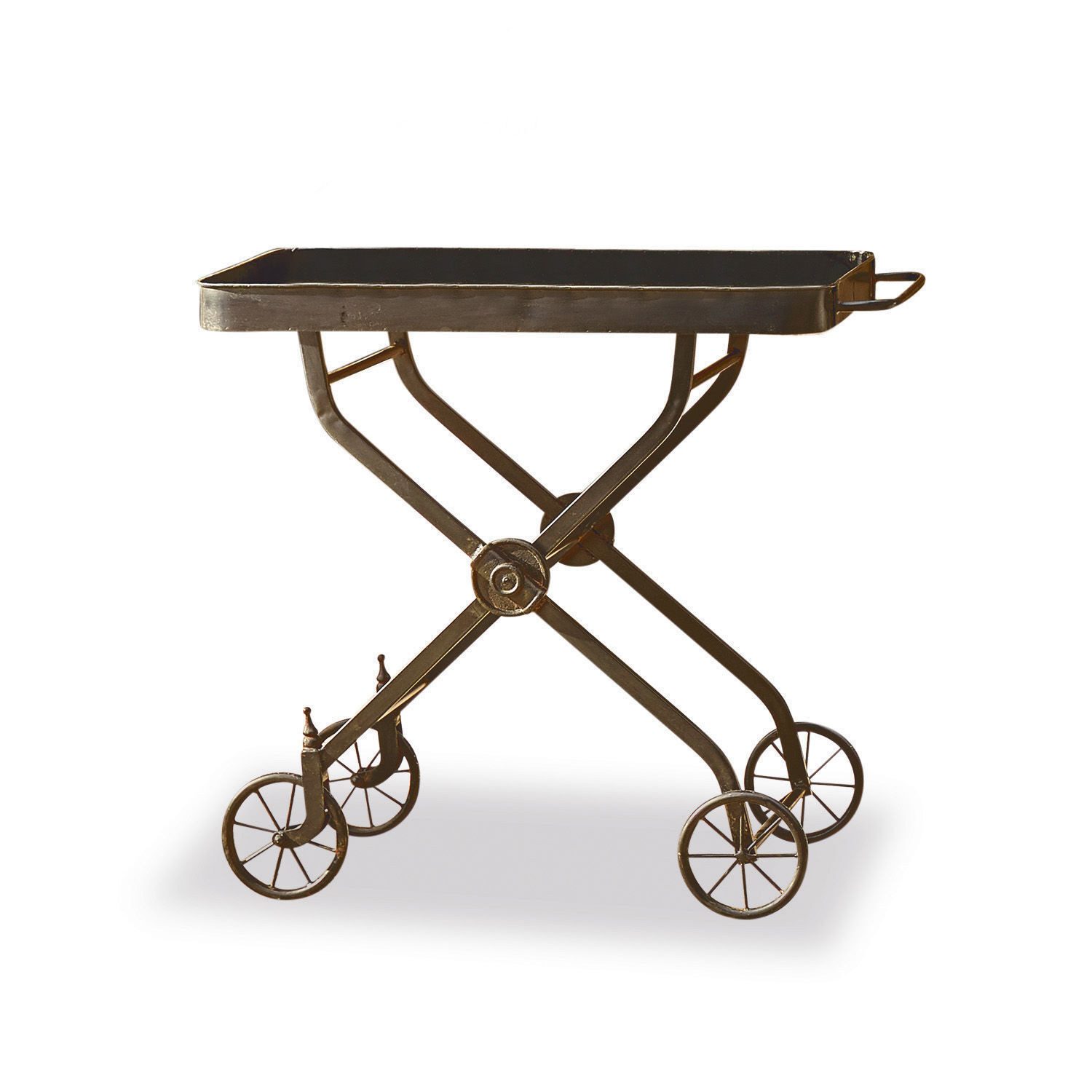 Mirabeau Gartentisch Servierwagen Norfolk antikbraun