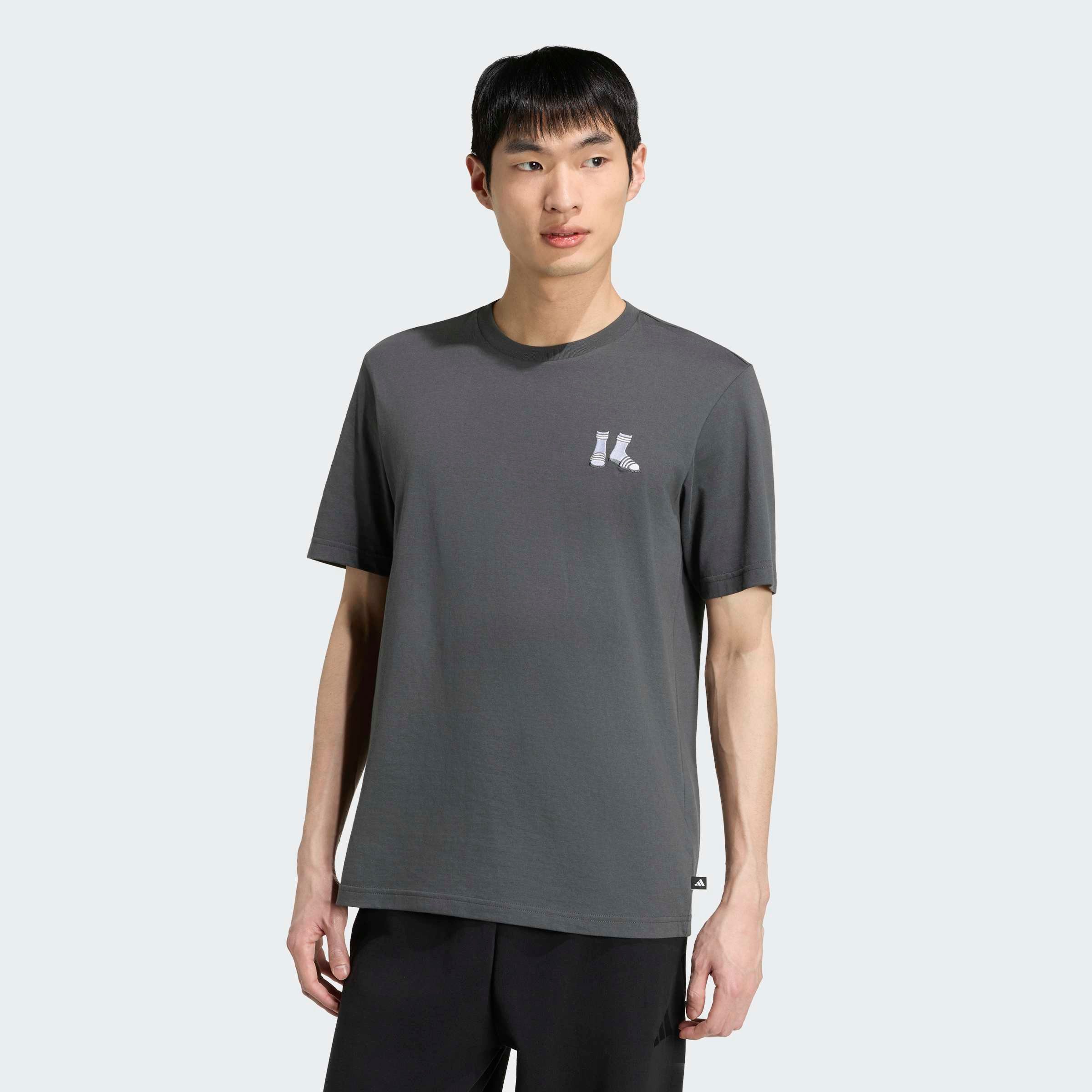 adidas Sportswear T-Shirt M EMB SLIDES T mit Rundhalsausschnitt, ohne Verschluss, sportlicher Stil. Reduzierter Preis € 20,99. Unverbindliche Preisempfehlung € 25,00