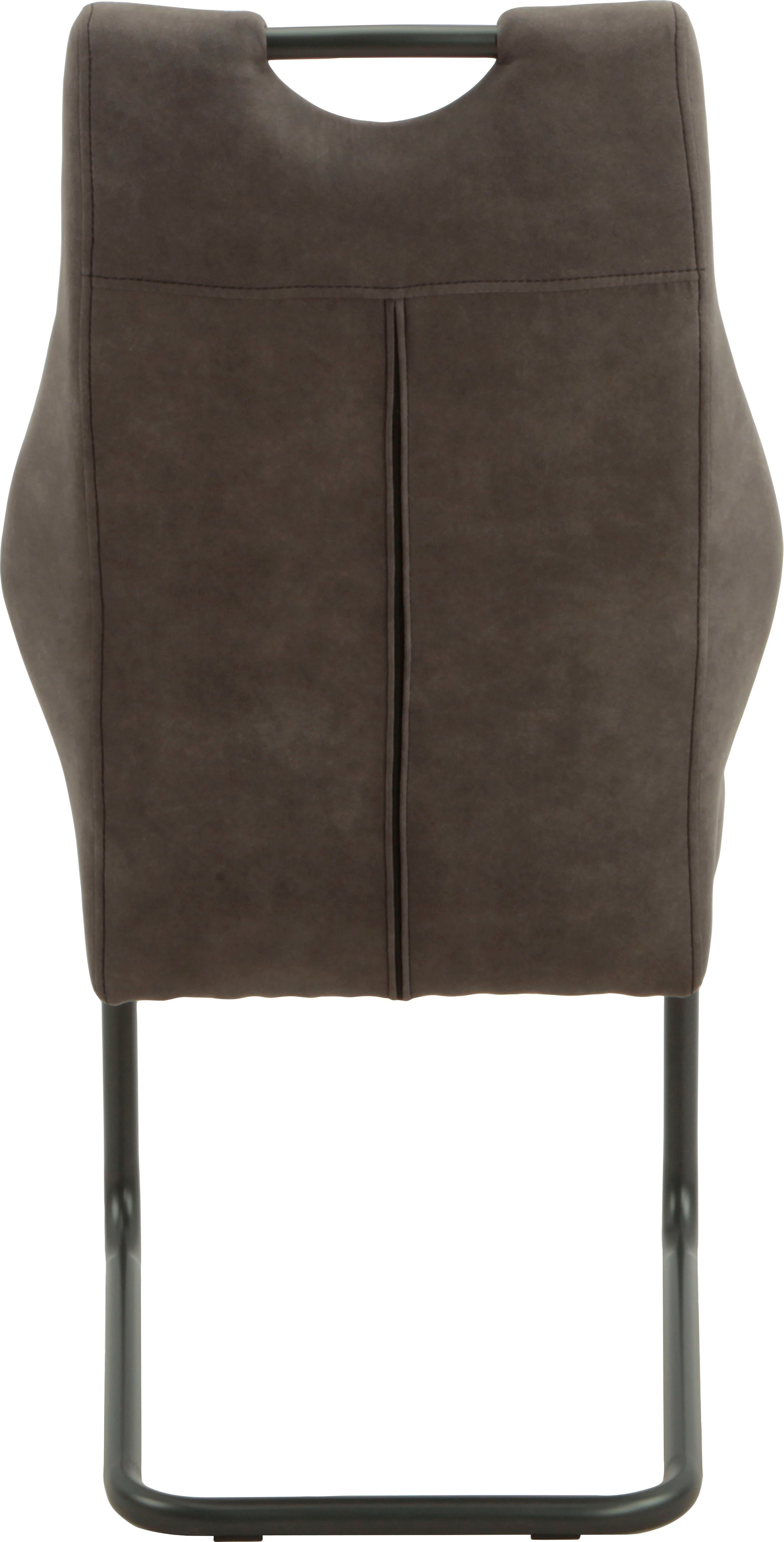 HELA Esszimmerstuhl Linda S Schwingstuhl (Set, 1 St), mit Taschenfederkern Sitz, mit 140KG belastbar, Freischwinger – Bild 4 von 5