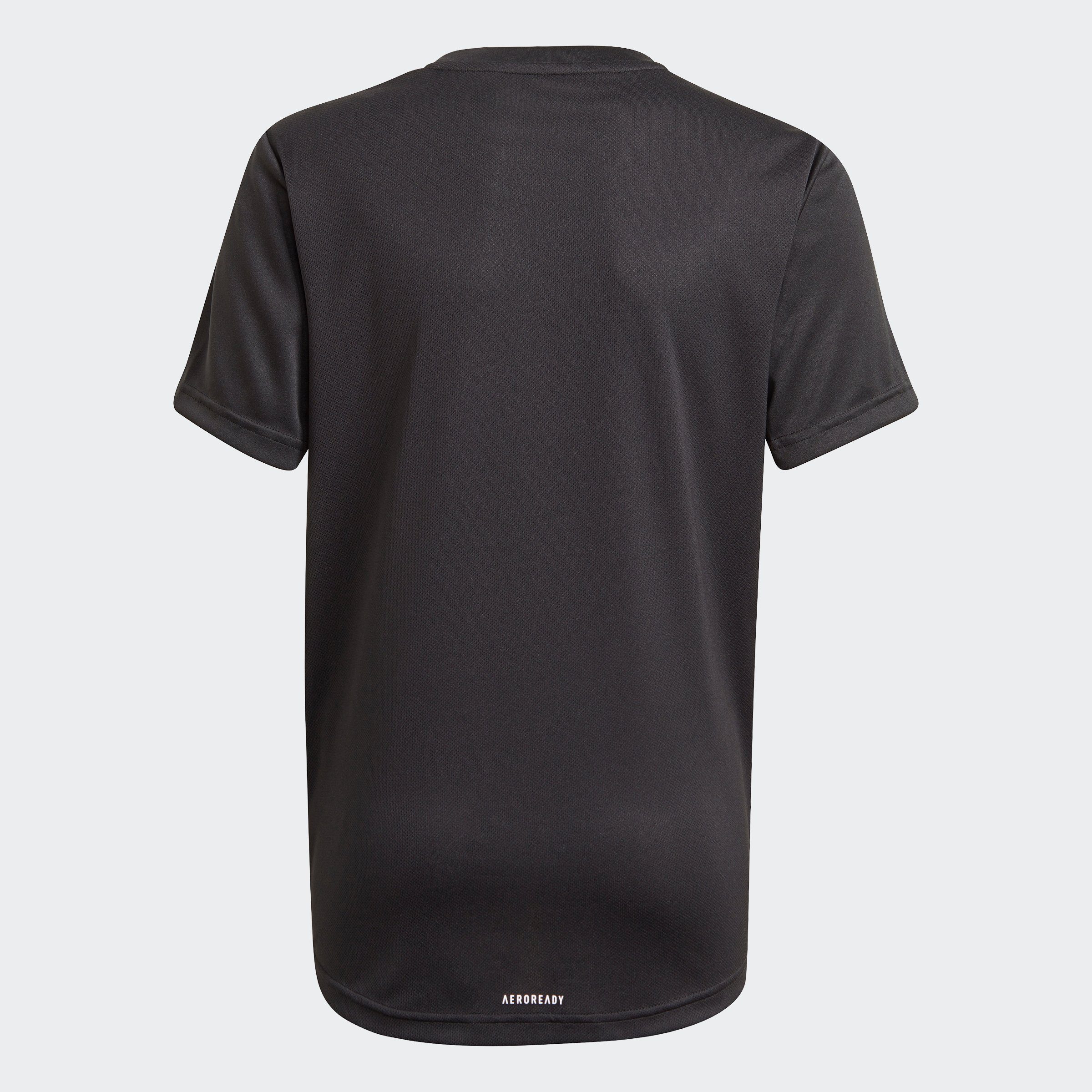 adidas Sportswear T-Shirt BLACK/WHITE TO BIG ADIDAS LOGO MOVE DESIGNED