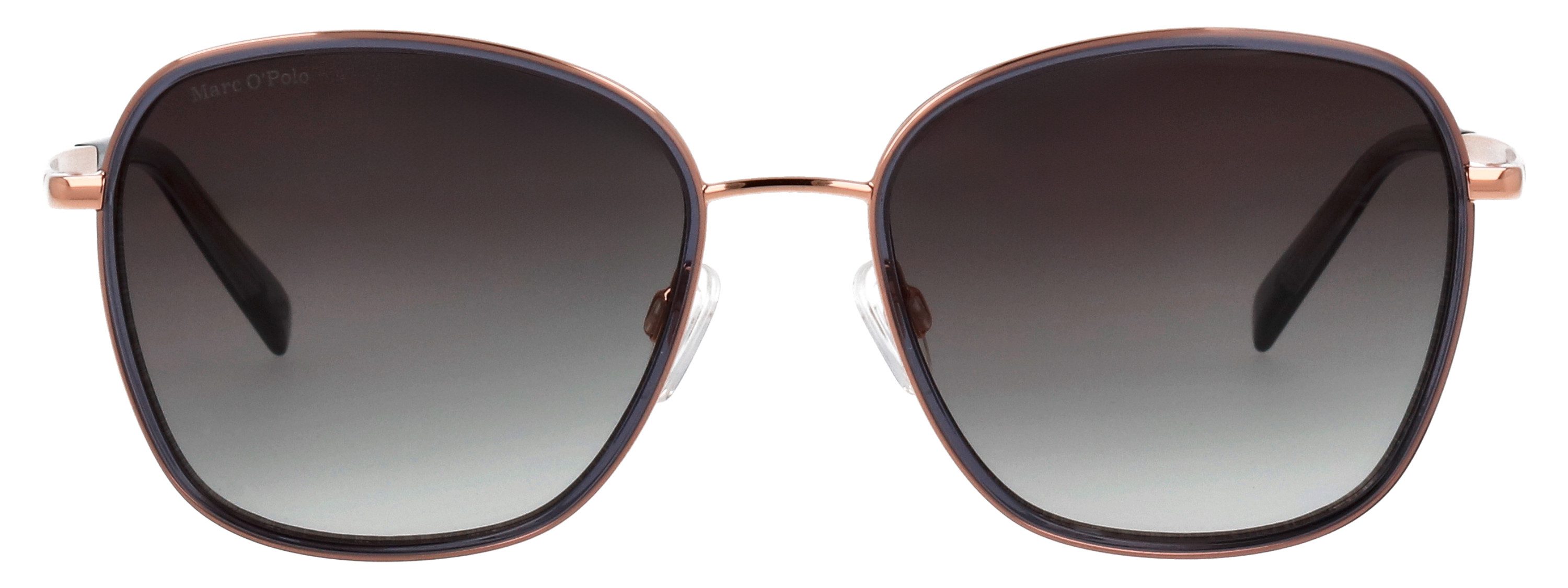 Marc O'Polo Sonnenbrille Modell 508000 Form Butterfly, Logoschriftzug auf Bügel, Kombifassung