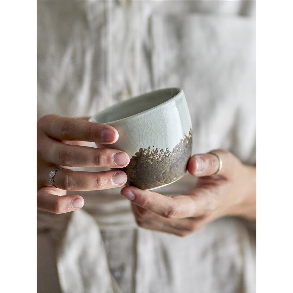 Bloomingville Becher Paula, Steingut, in Braun, 195ml