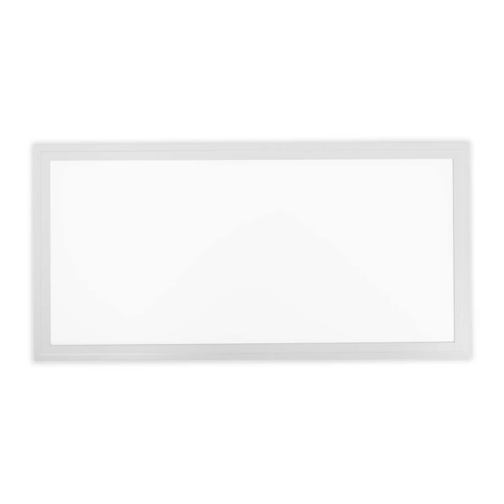 näve LED Deckenleuchte, Aufbaupanel LED Panel Bürolampe Arbeitsleuchte 18W 1853lm B 59,5 cm