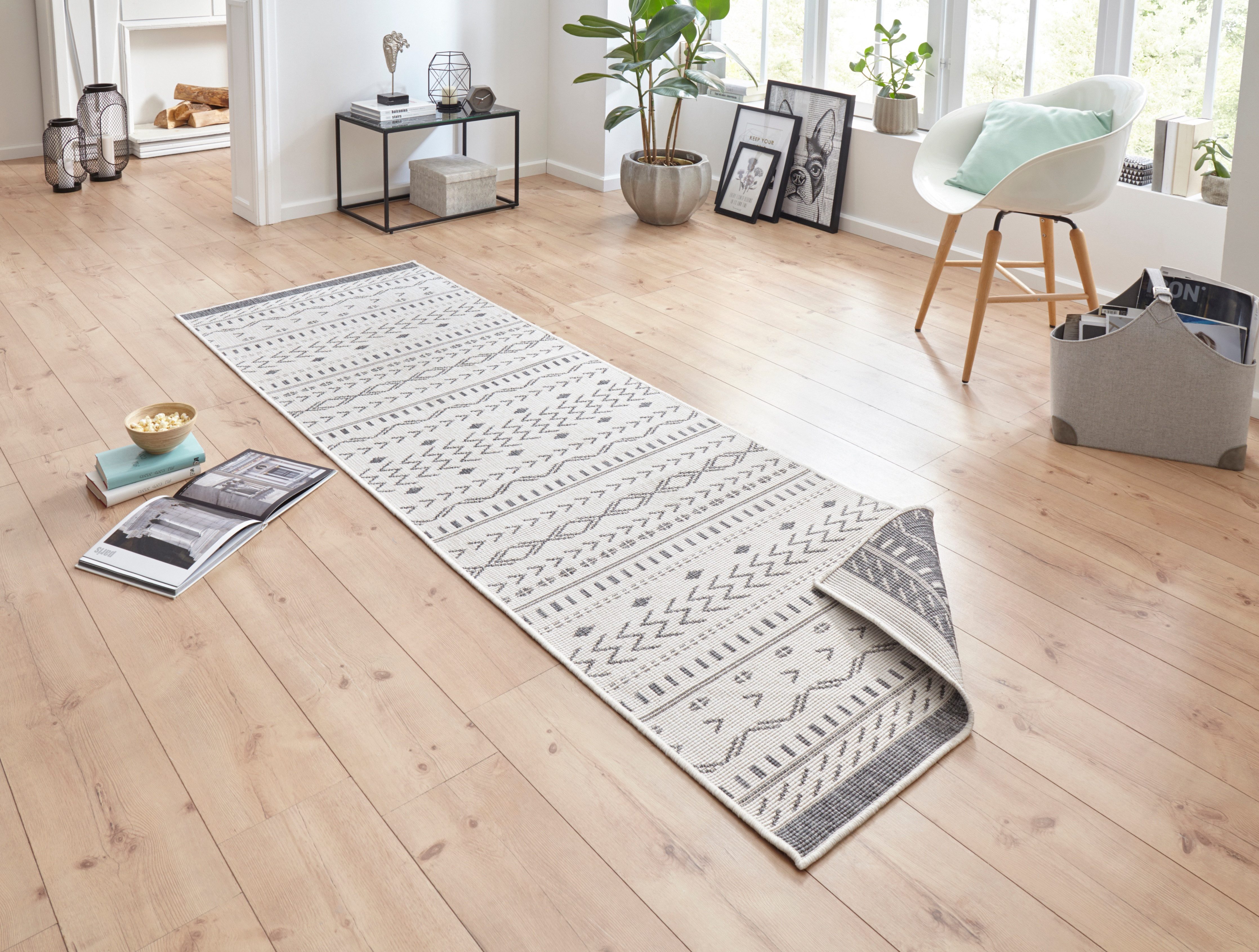 HANSE Home Teppich "Kuba Wendeteppich" rechteckig 5 mm Höhe In-& Outdoor, W günstig online kaufen