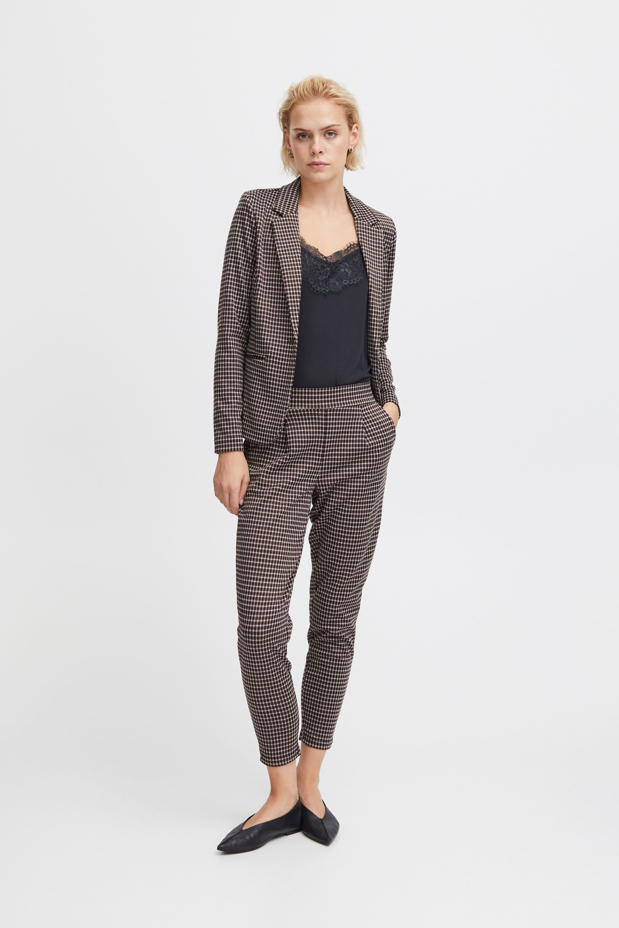 Ichi Jackenblazer IHKATE Kurzblazer mit Muster günstig online kaufen