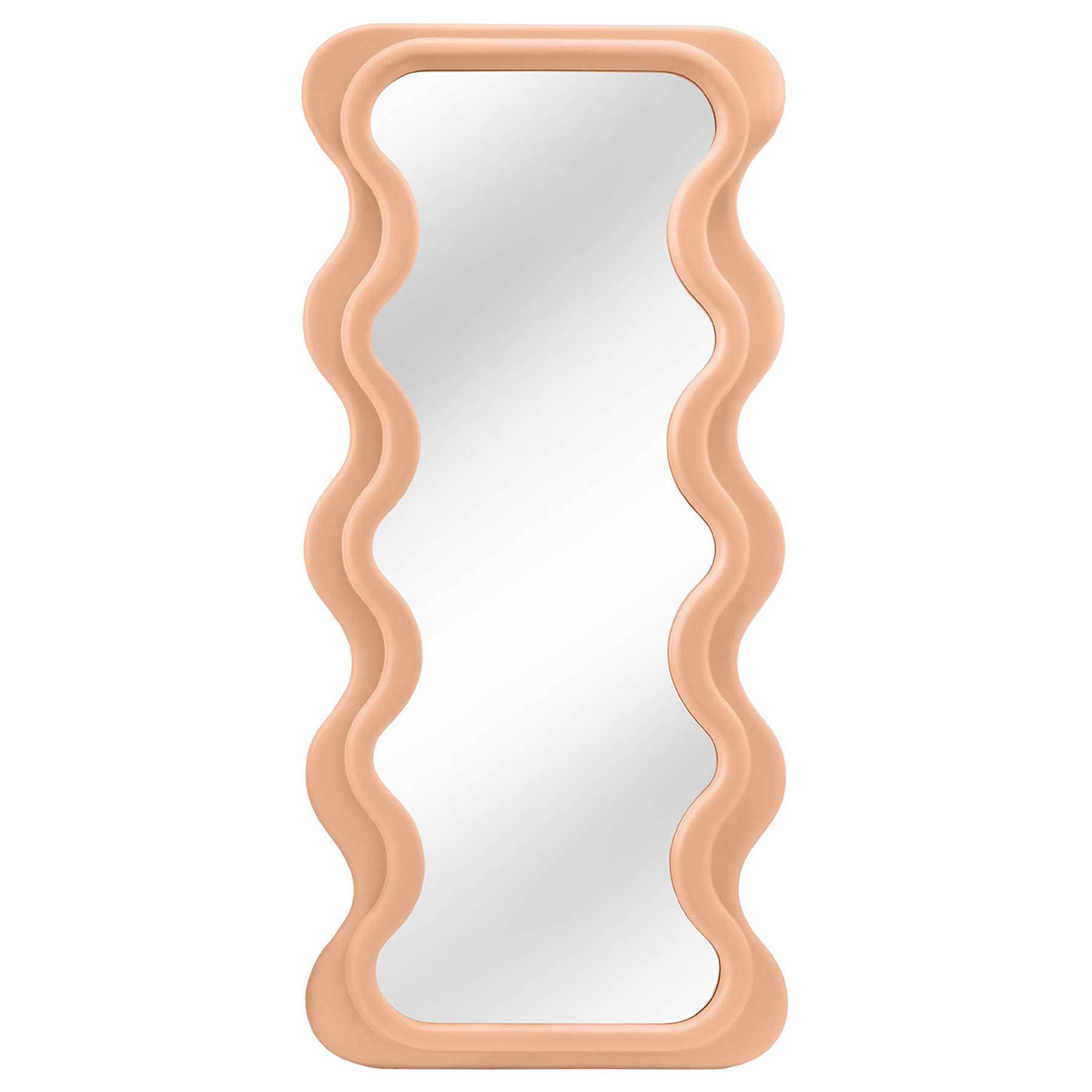 riess-ambiente Wandspiegel CURVY 160cm apricot (Einzelartikel, günstig online kaufen
