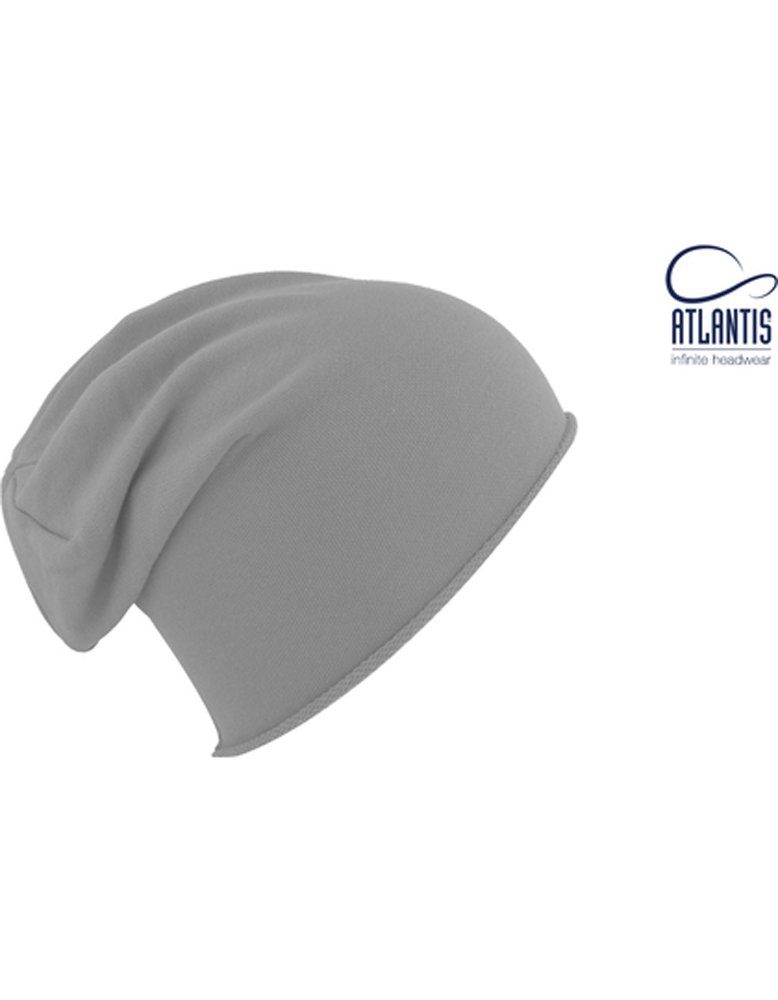 Atlantis Beanie Mütze Beanie Grey Übergroßes Brooklin Beanie Dark Kinder