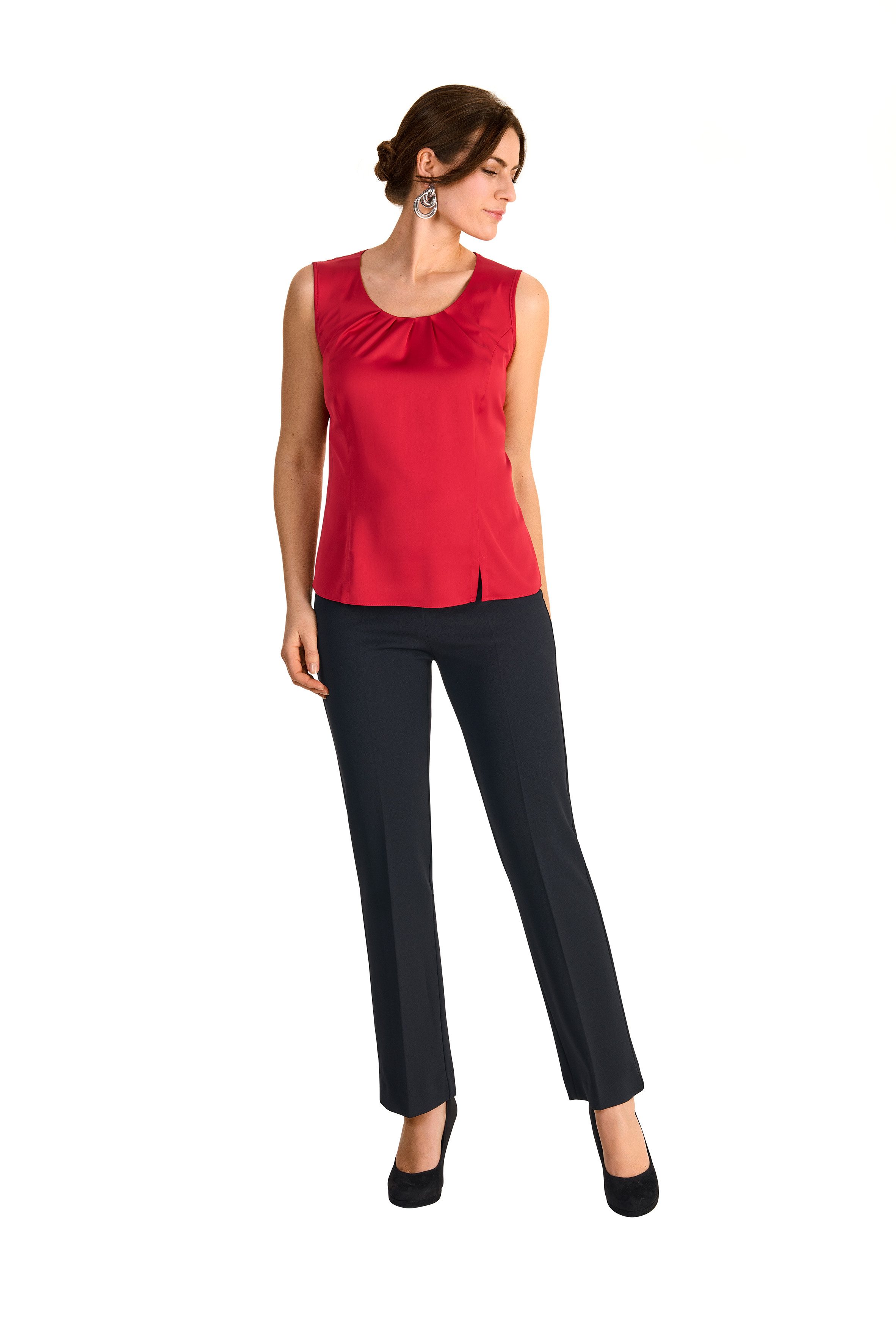 HERMANN LANGE Collection Shirttop mit Seitenschlitz