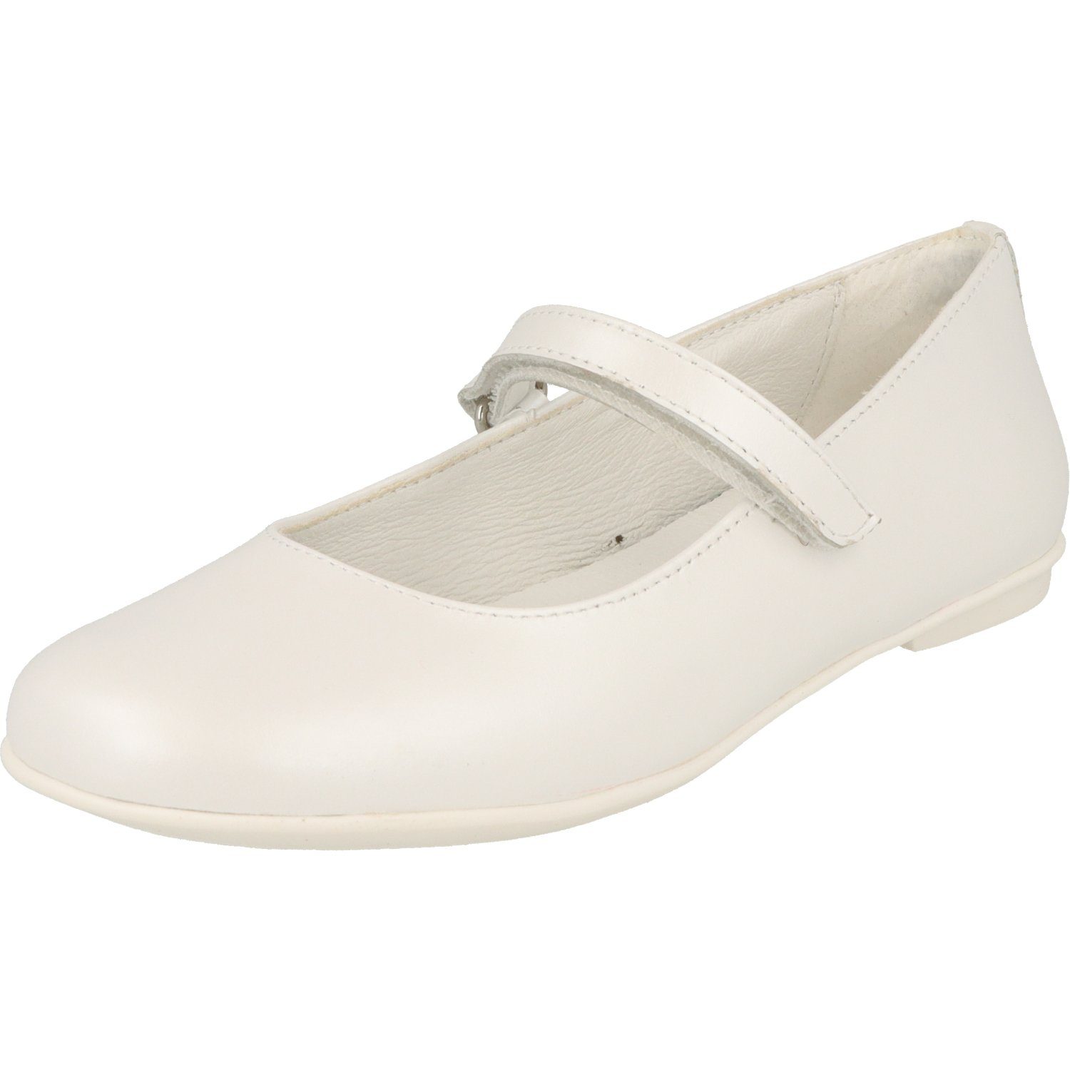 Taufe Leder Weiss Konfi Primigi Ballerinas Ballerina Schuhe 3920011 Mädchen geschlossen