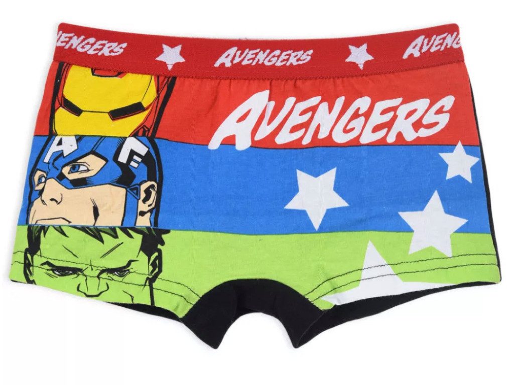 The AVENGERS Boxershorts 2er Pack Avengers Unterhose Slips für Jungen
