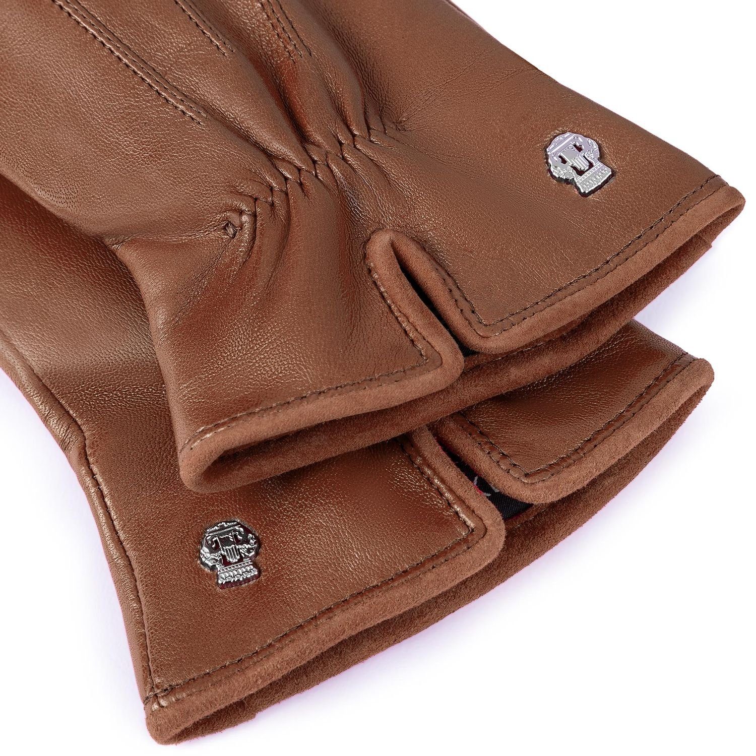 Roeckl Lederhandschuhe Roeckl hochwertige Damen Lederhandschuhe mit Cashmer günstig online kaufen