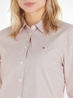 Tommy Hilfiger Hemdbluse CO ITHAKA STRIPE REGULAR SHIRT im modischen Streifenmuster