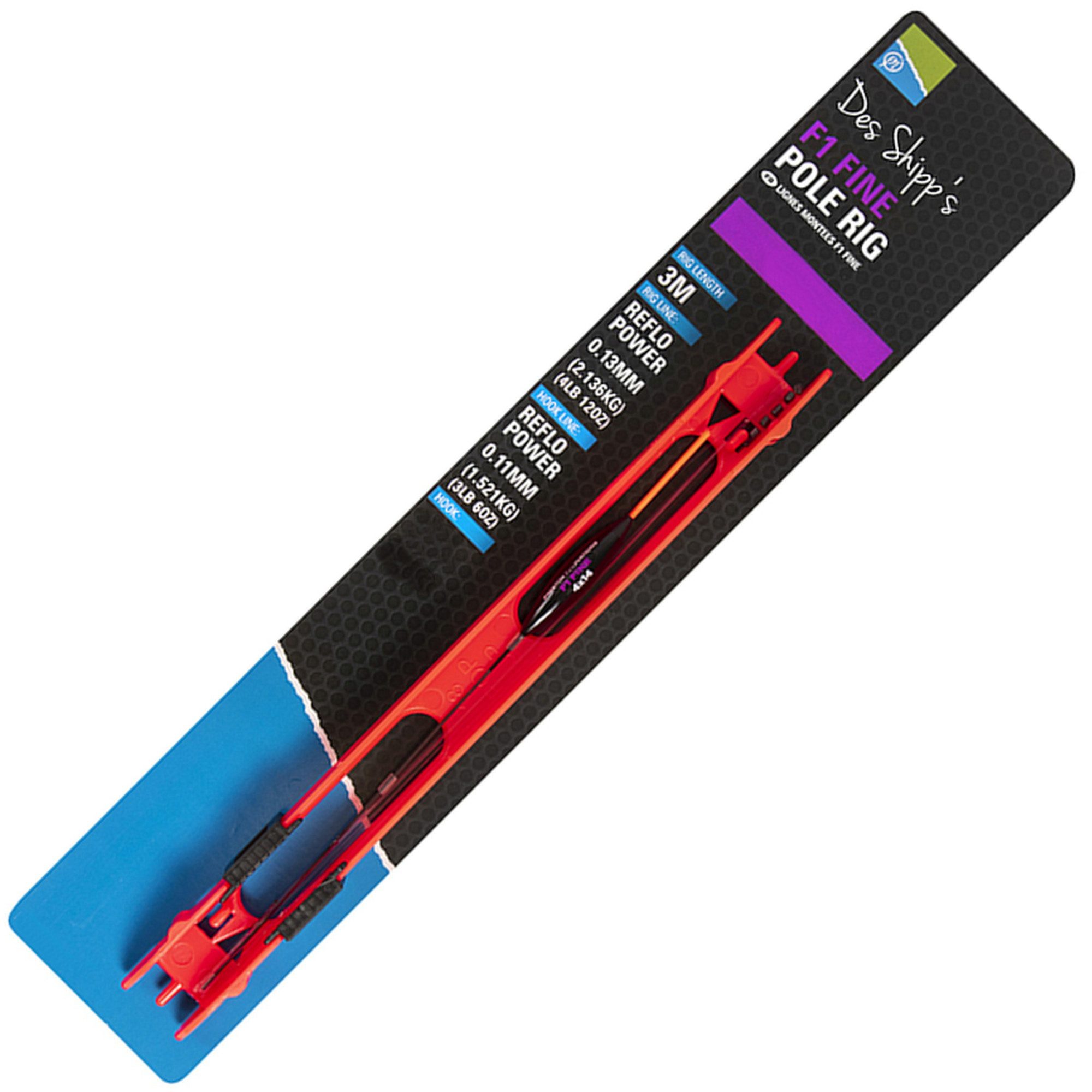 Preston Innovations Stipppose 4X14 F1 Fine Pole Rig