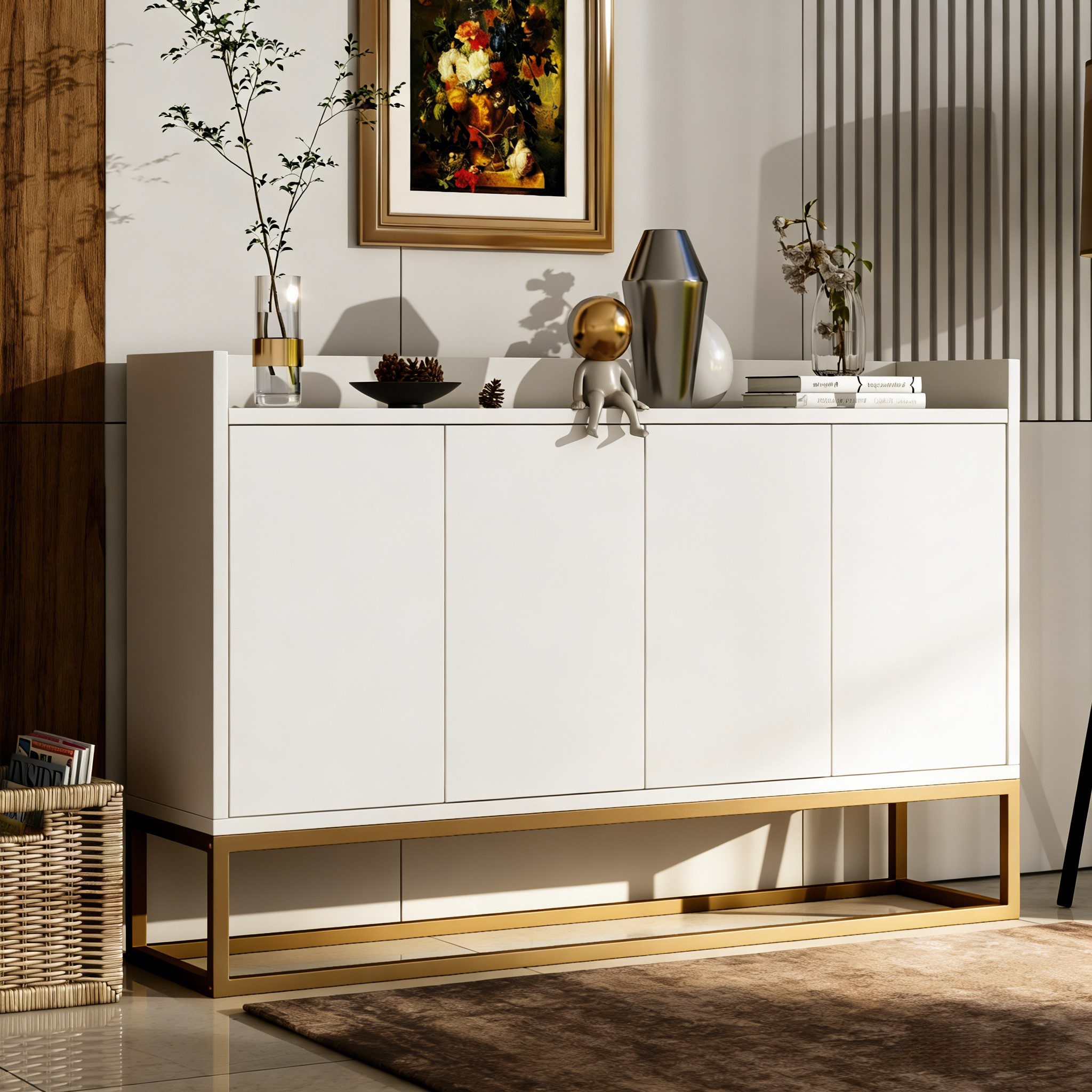 Furnishings Home Sideboard Anrichte Schrank Buffetschrank Modernes Breite 1 günstig online kaufen