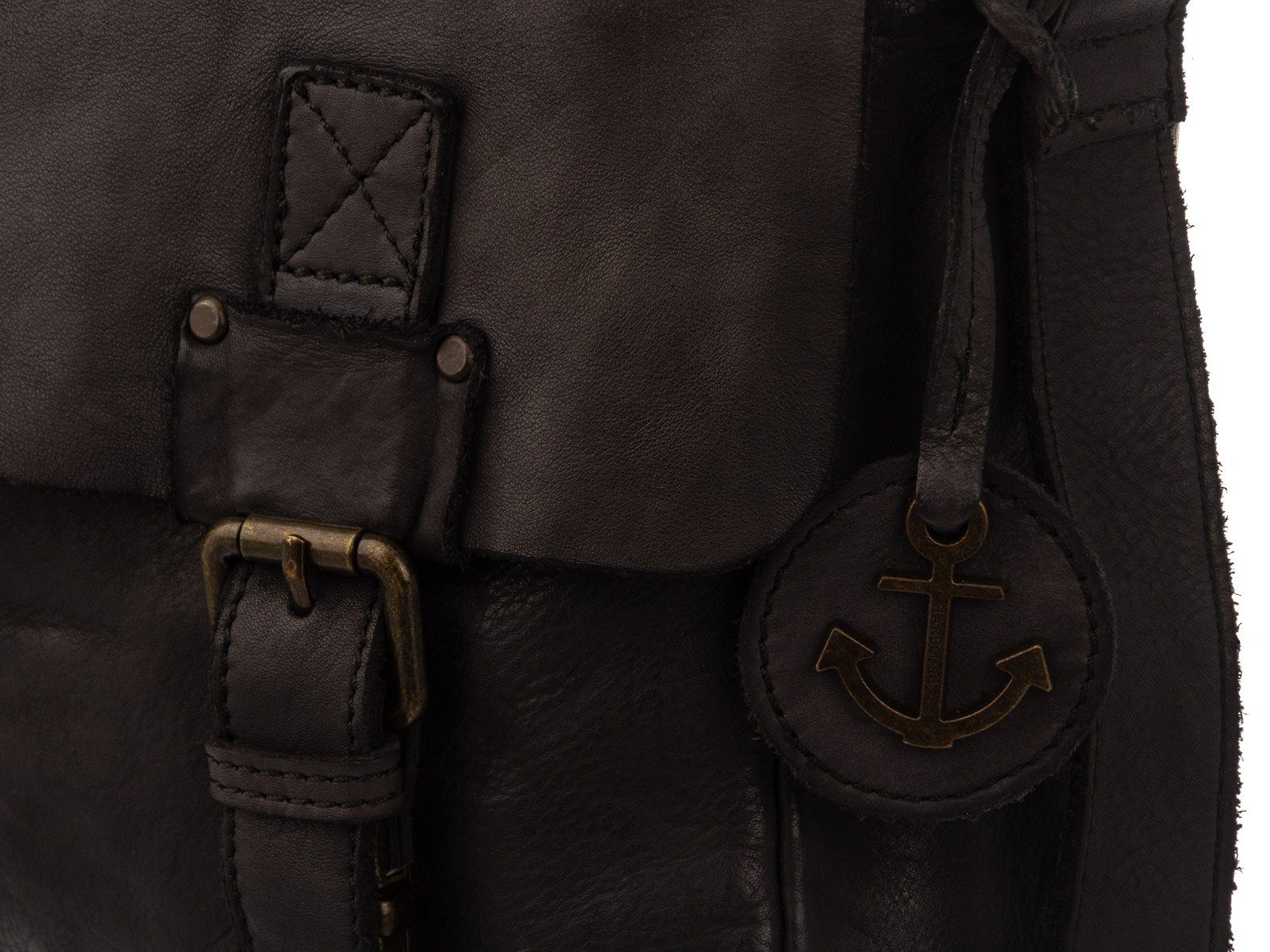 HARBOUR 2nd Messenger Bag Yamal Cool Casual Business Bag-Style Laptoptasche (1-tlg), Ankeranhänger