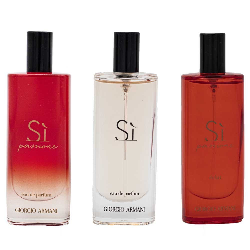 Giorgio Armani Duft-Set Si - 3 x 15 ml, 3-tlg.