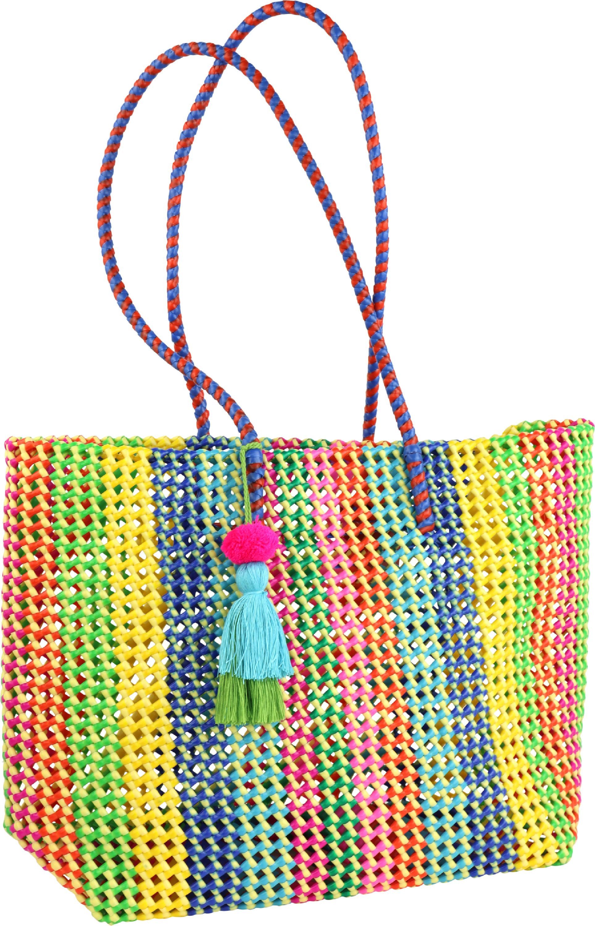 FURNARO Handtasche, Aus recyceltem Material gefertigt