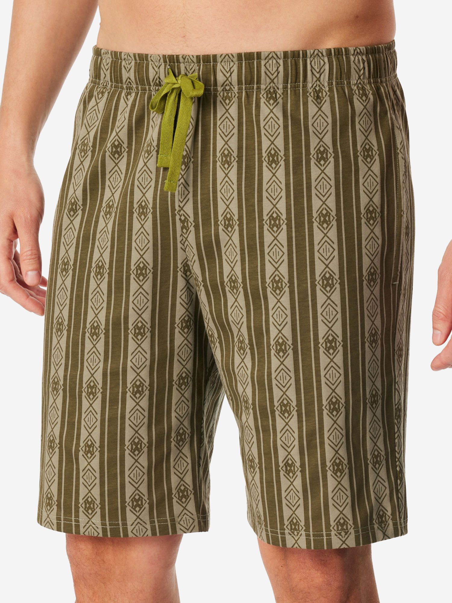 Schiesser Pyjamashorts Mix Relax Schlafhose, Nacht Hose, Loungehose