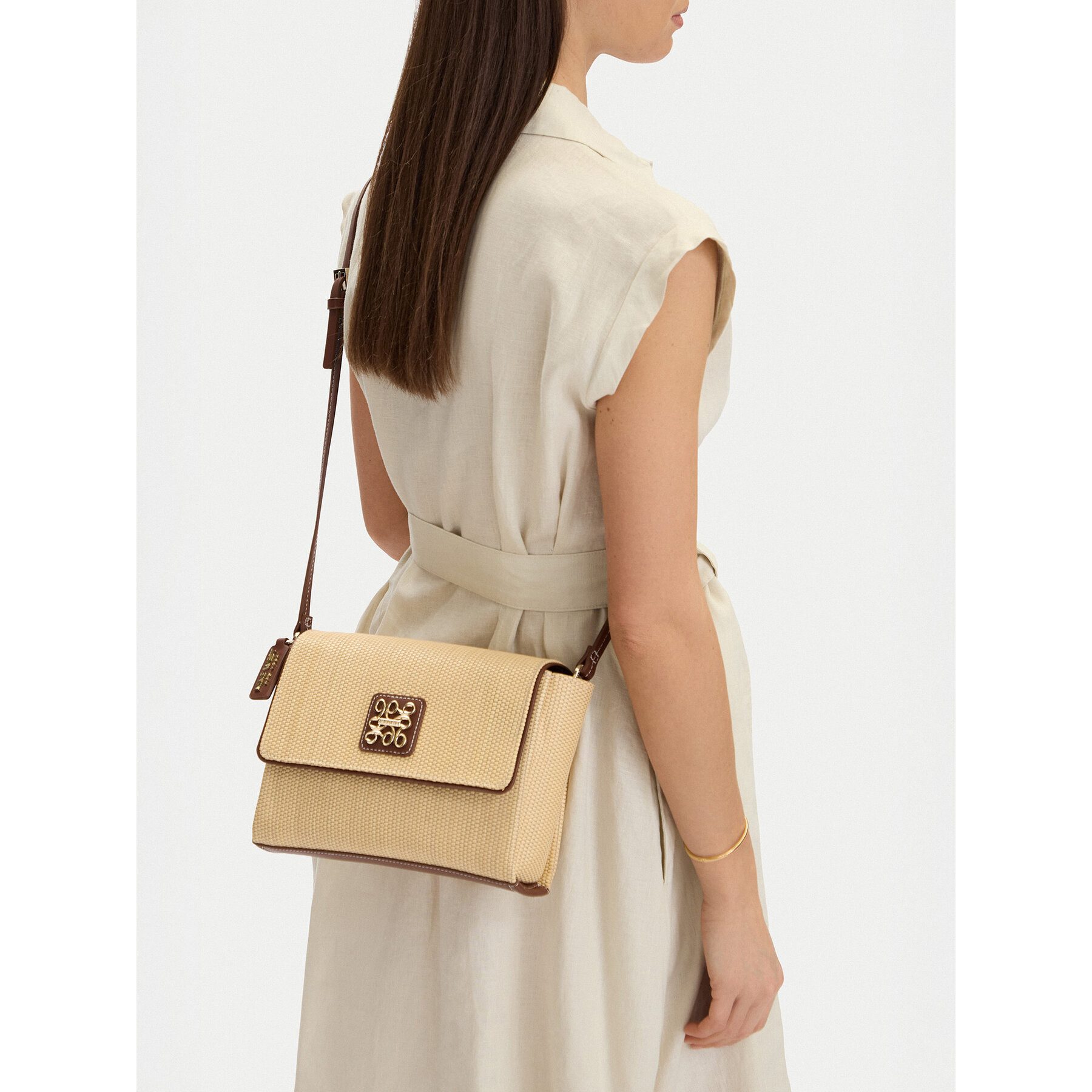 Handtasche Nine West Damenhandtasche Beige