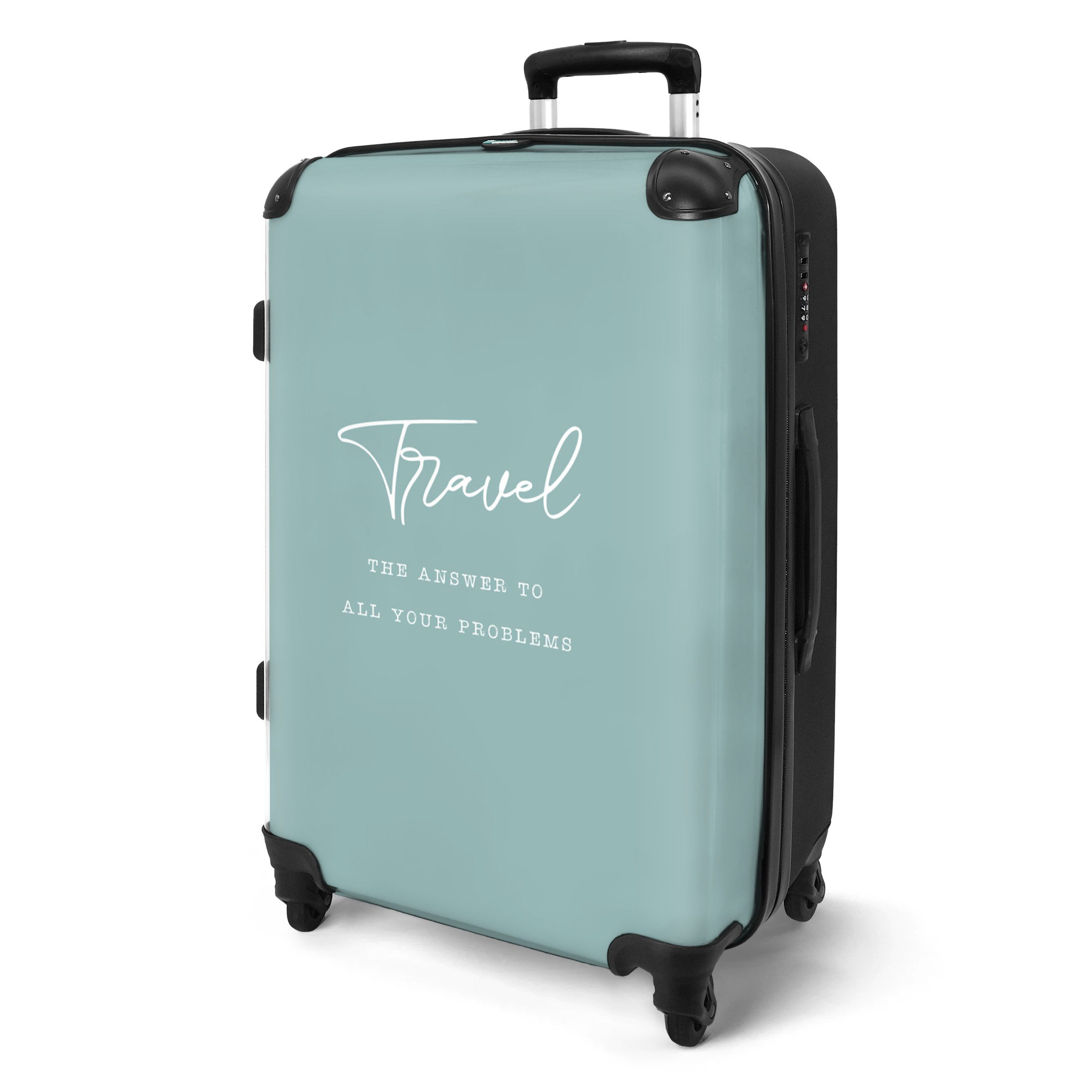 NoBoringSuitcases.com© Hartschalen-Trolley Zitate - Reisen - günstig online kaufen