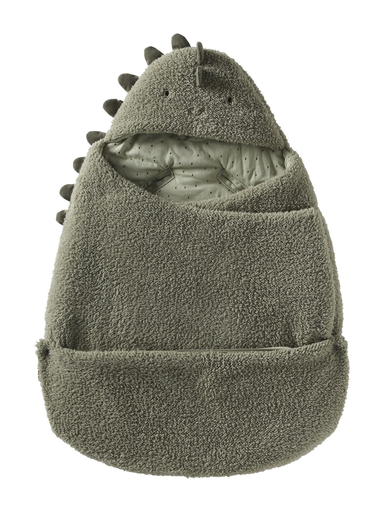Fußsack 2-in-1 Baby Ausfahrsack/Wickelunterlage, Plüsch