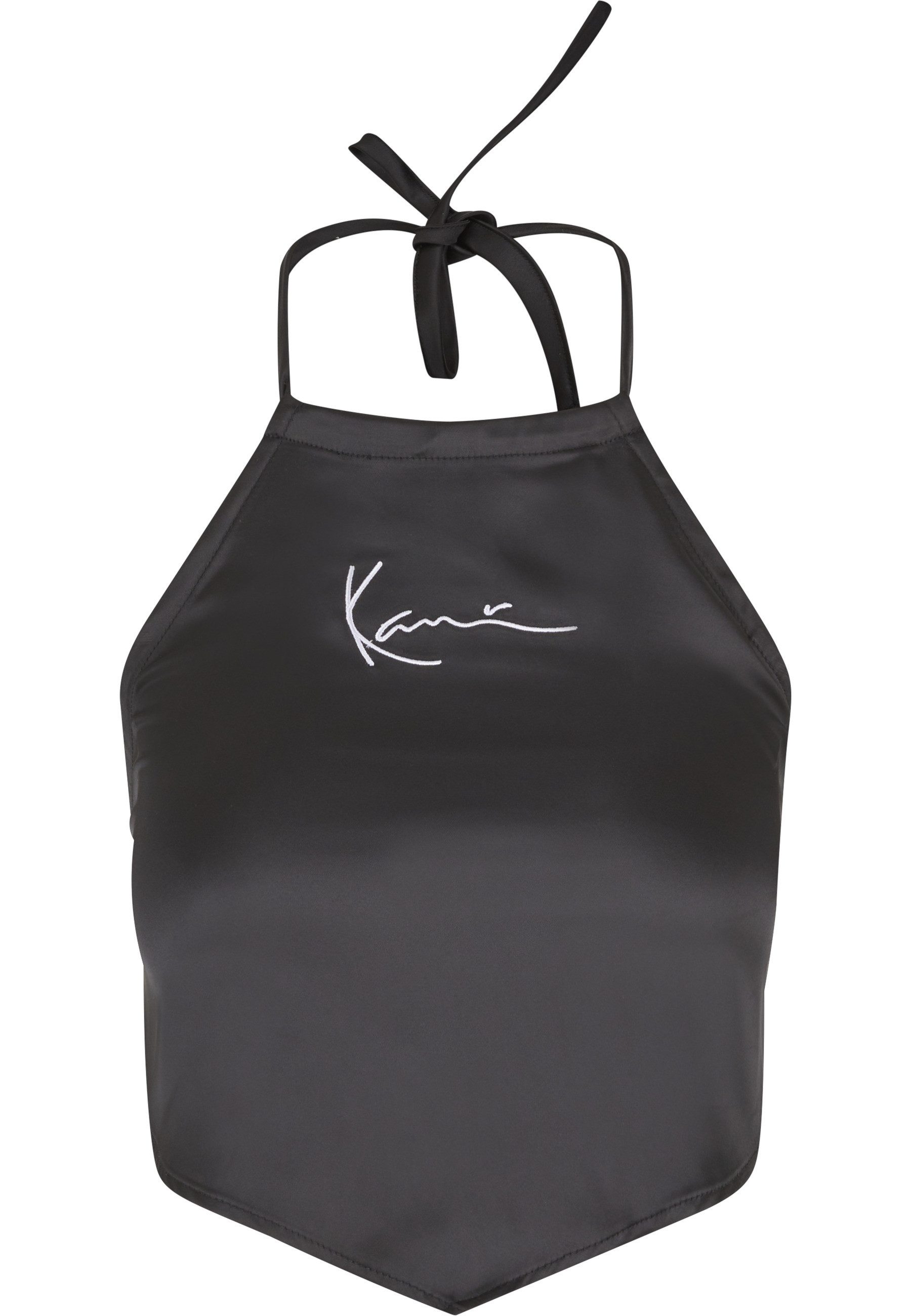 Karl Kani Tanktop Karl Kani Damen KW222-035-2 KK Small Signature Satin Top (1-tlg)