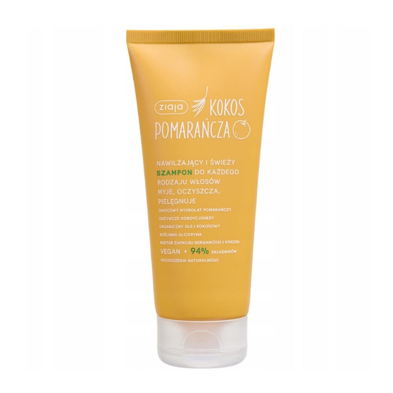Ziaja Haarshampoo Kokosnuss-Oranberry Feuchtigkeits- und Frischeshampoo
