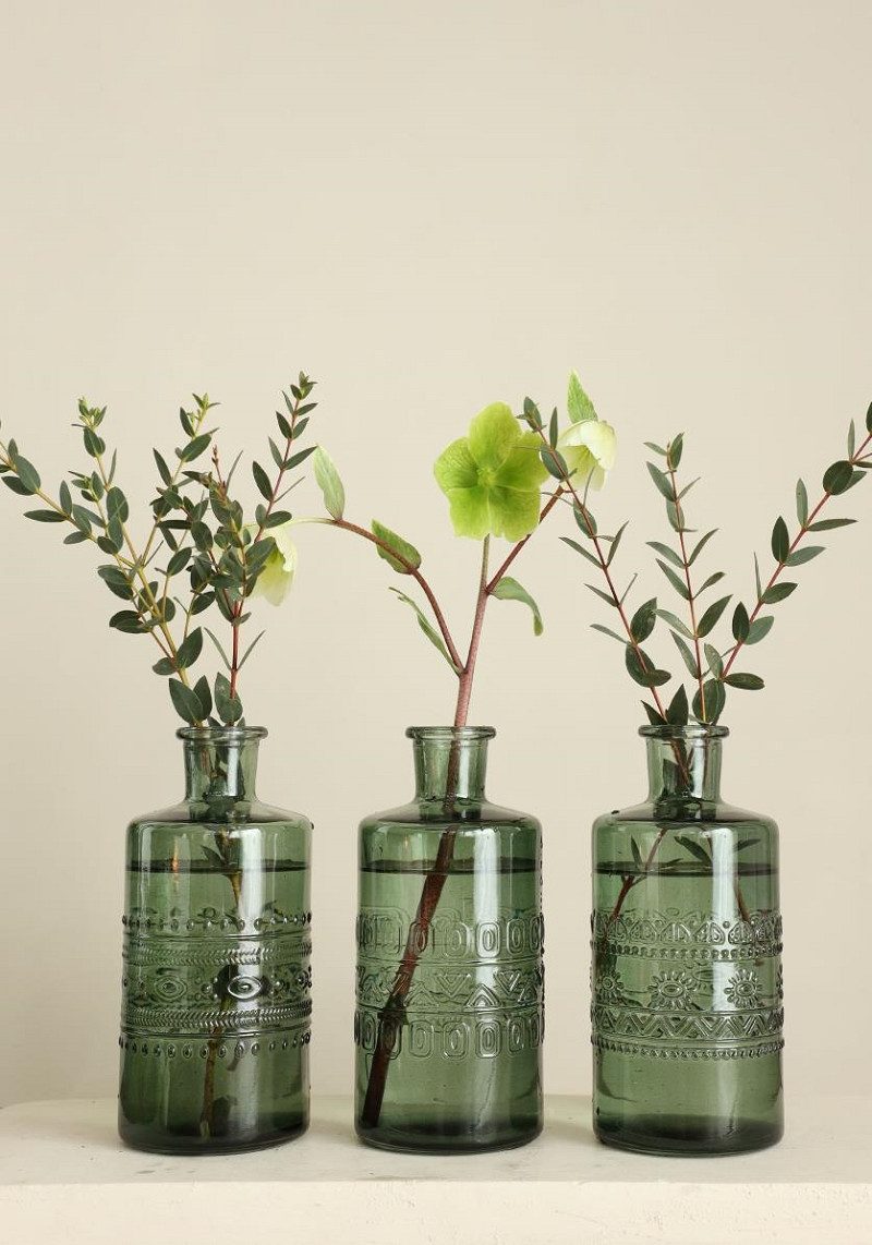 finehomegarden Dekovase Glas Flasche PORTO Ø7,5cm günstig online kaufen