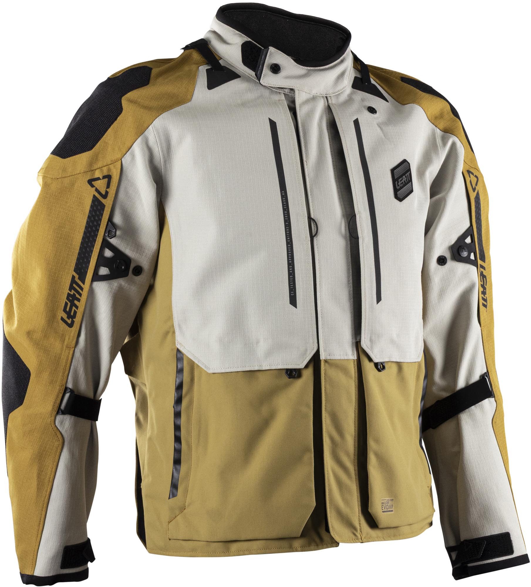 Leatt Motorradjacke ADV DriTour 5.5 Short wasserdichte Motorrad Textiljacke Rückenprotektor enthalten,Brustprotektor vorbereitet,Verbindungsr