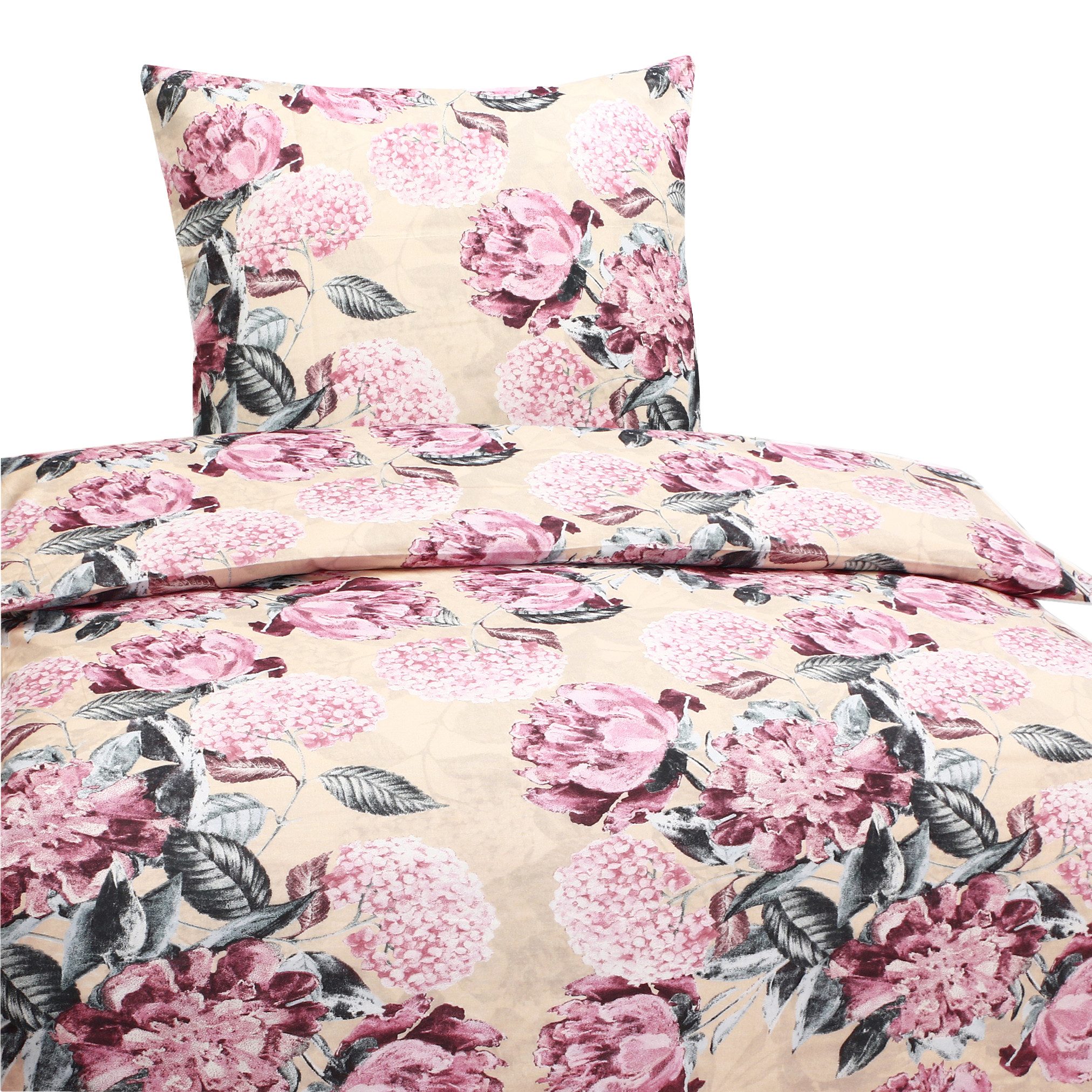 JACK Bettwäsche 135x200cm Sommerliebe Blumen, Renforcé, 2 teilig, Blumendes günstig online kaufen