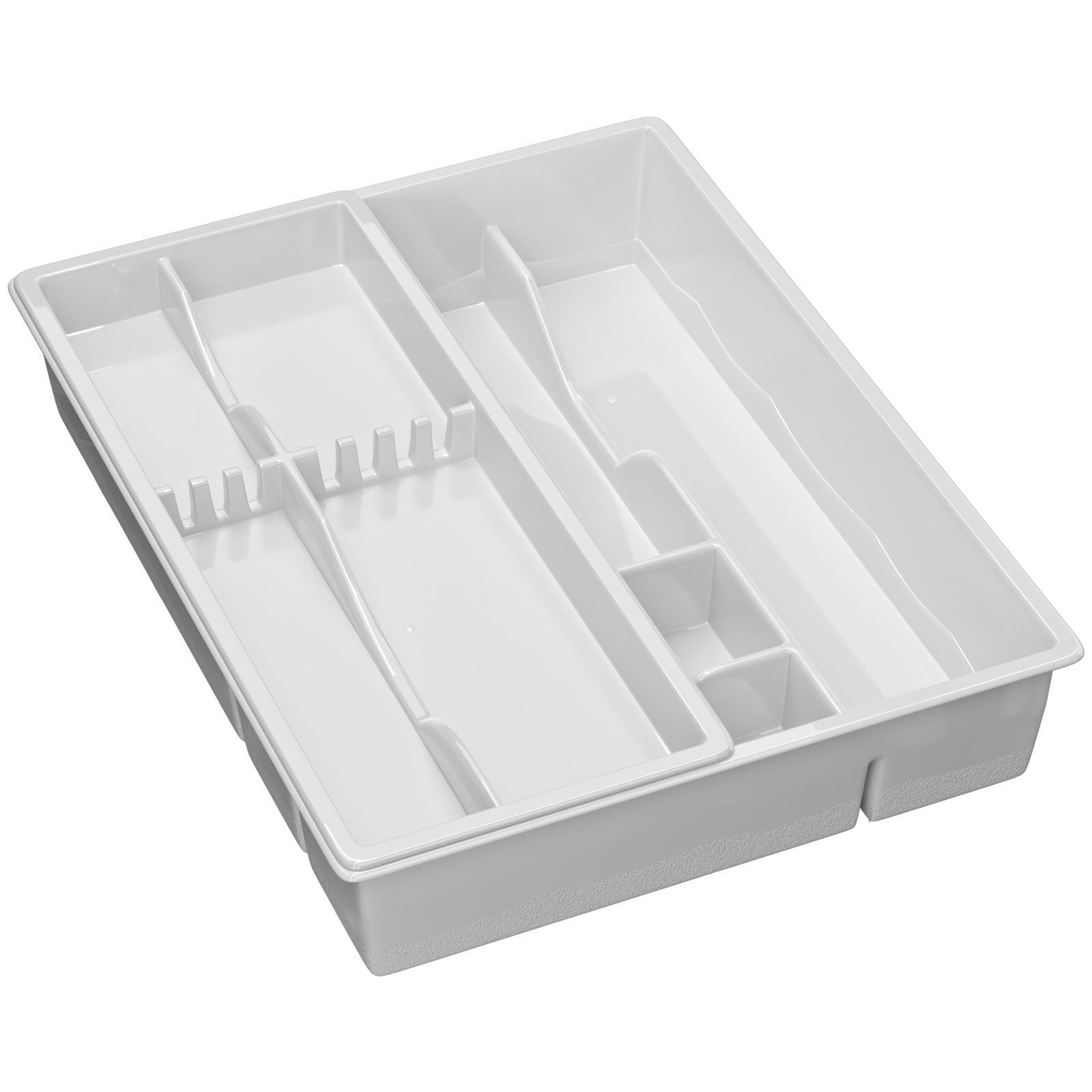 Wellgro Schubladeneinsatz Besteckkasten 39 x 30,5 x 7,0 cm