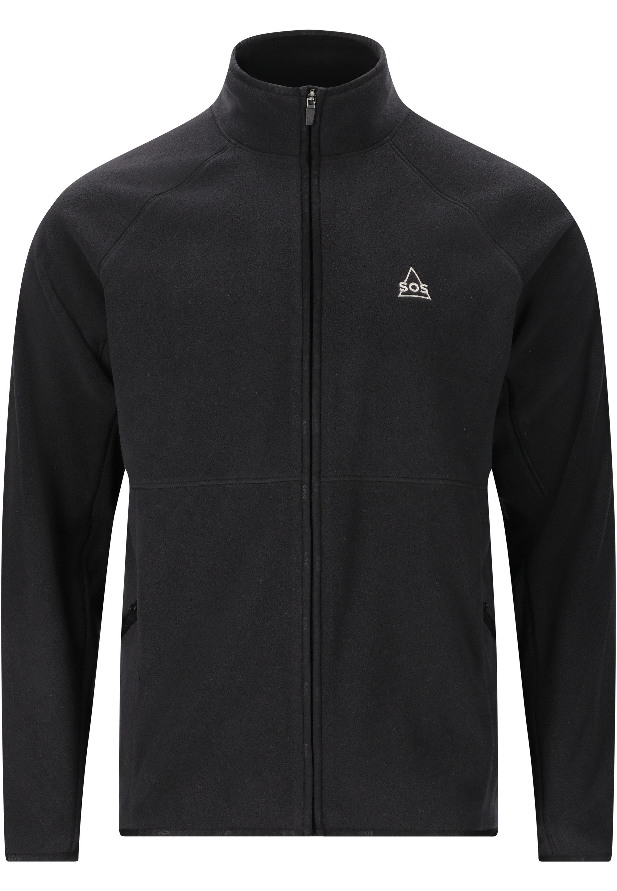 SOS Strickpullover Hakuba aus qualitativem Polartec-Fleece