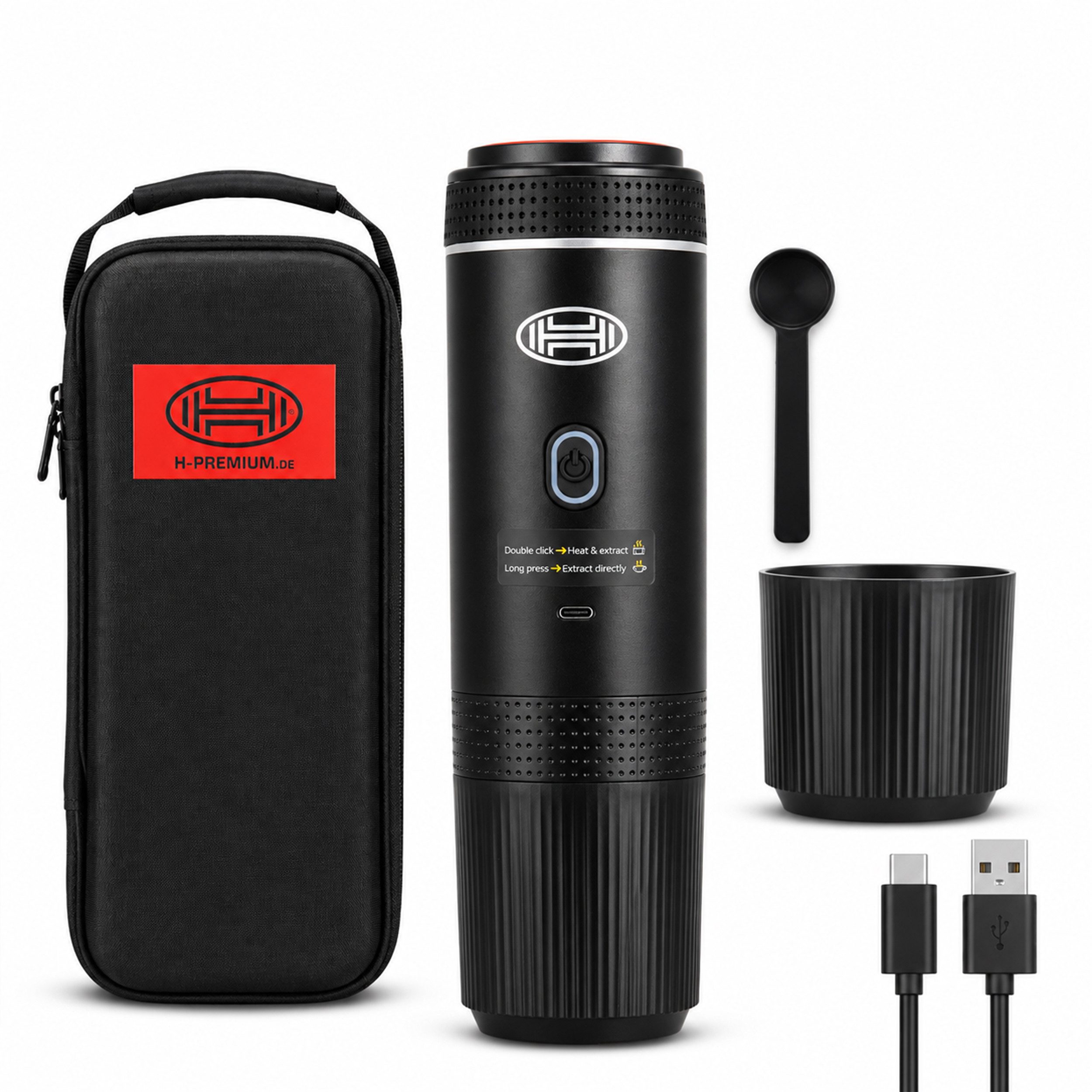 HEYNER Reisekaffeemaschine Espresso GO