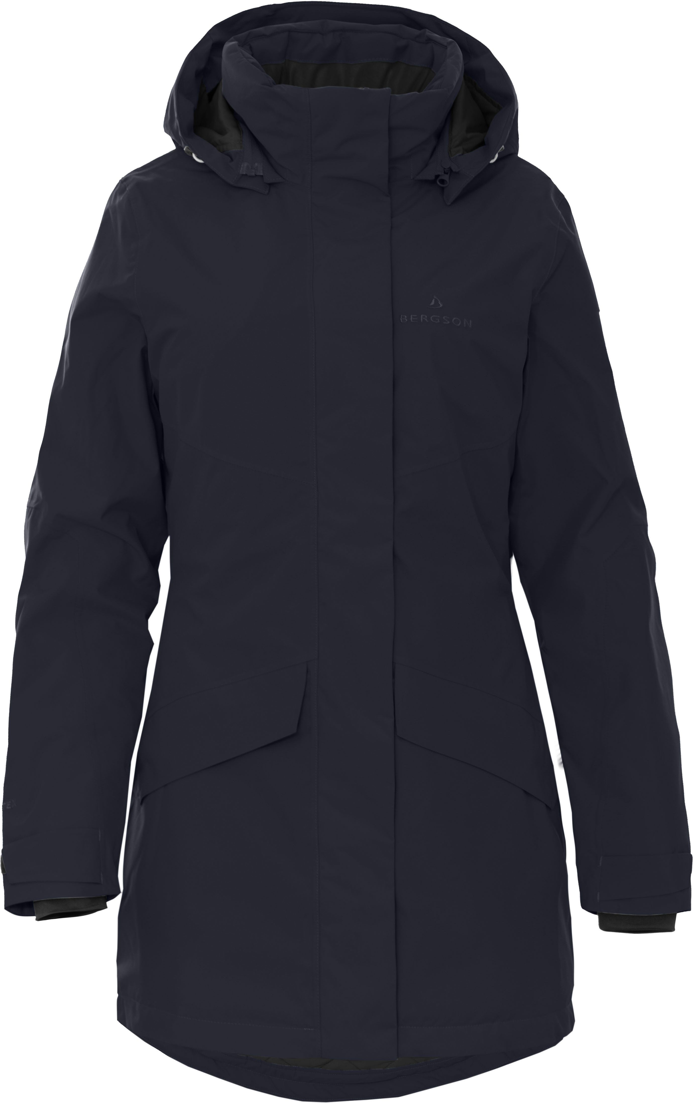 Bergson Winterjacke TUUSULA Damen Winterparka, warm wattiert, 20000 mm Wassersäule, Normalgrößen