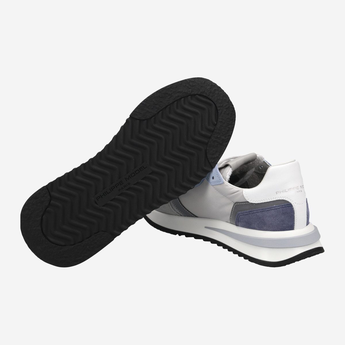 PHILIPPE MODEL Philippe Model TROPEZ LOW, Sneaker, Grau, kombiniert, Herren Sneaker