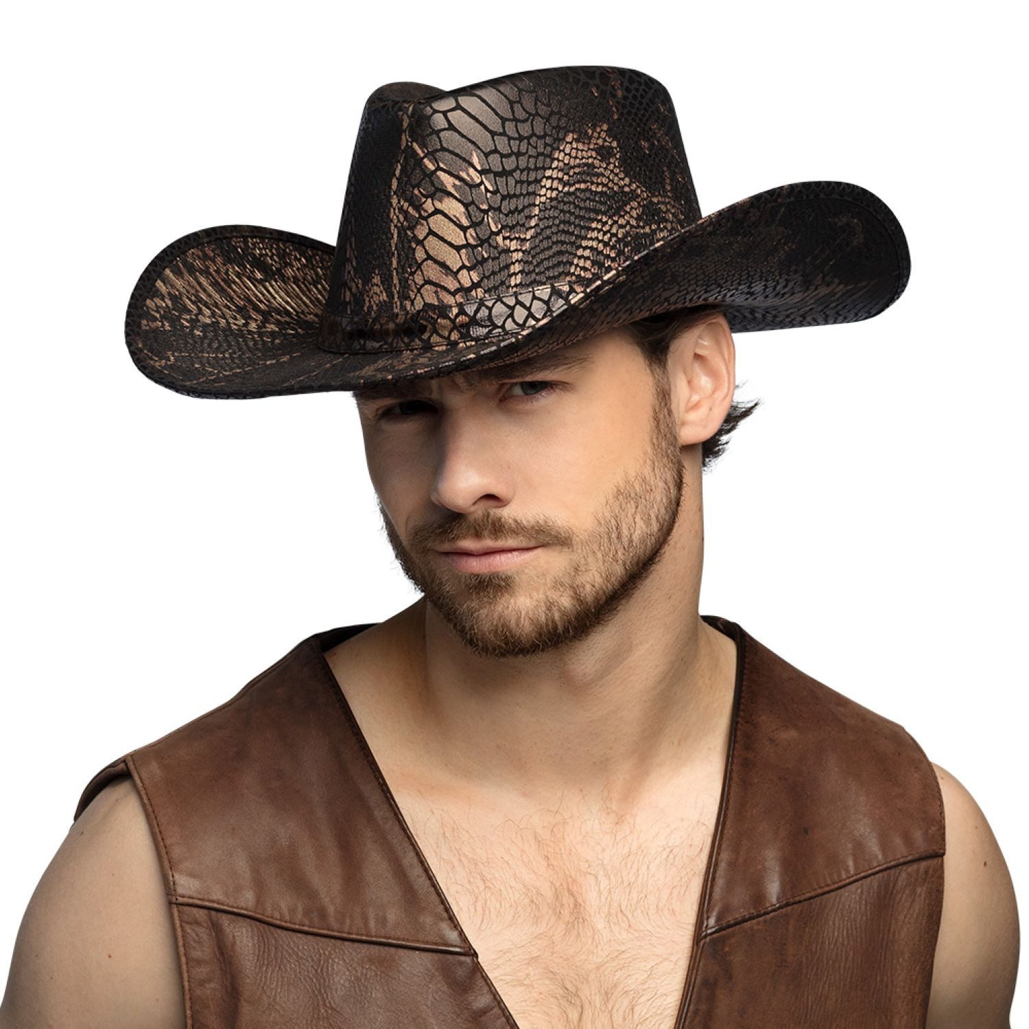 Boland Kostüm Hut Cowboy Cobra für Erwachsene günstig online kaufen