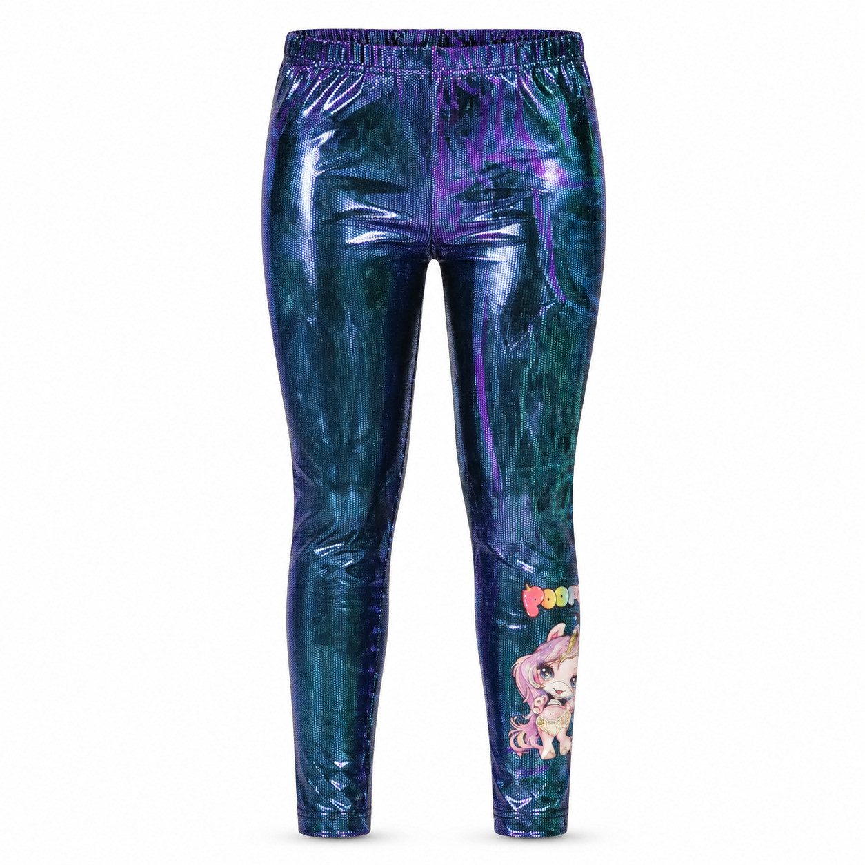 Poopsie Leggings Poopsie Einhorn Mädchen Glitzer-Leggings Gr. 110