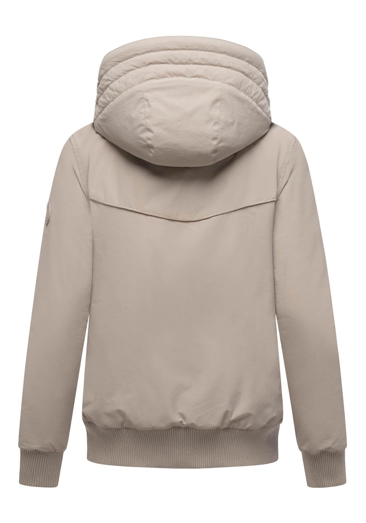 Marikoo Winterjacke Mooni 16 Gefütterte Übergangsjacke mit Kapuze und Kordelzug