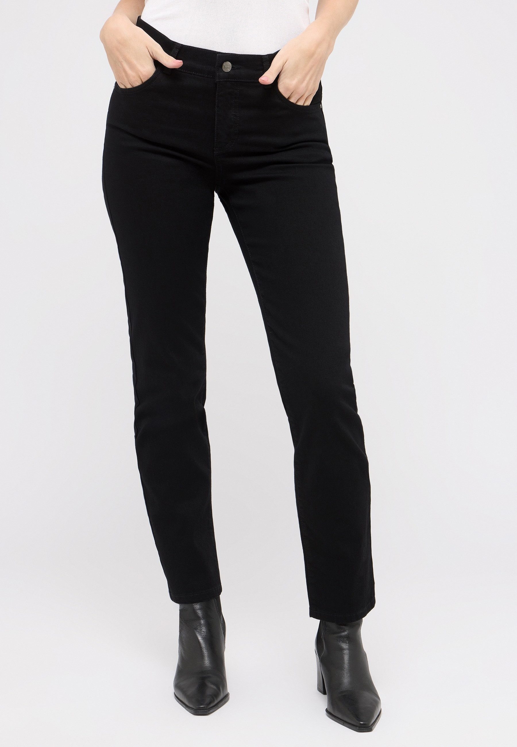 ANGELS High-waist-Jeans DOLLY im klassichen 5-Pocket-Stil