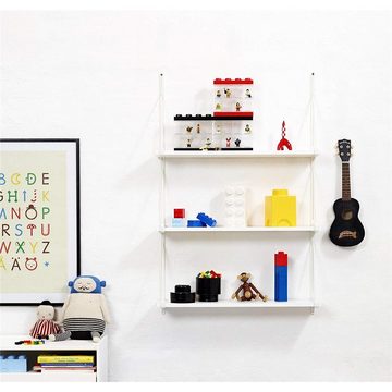 Room Copenhagen Sortimentskasten LEGO® Schaukasten Schwarz, für 16 Figuren, stapelbar