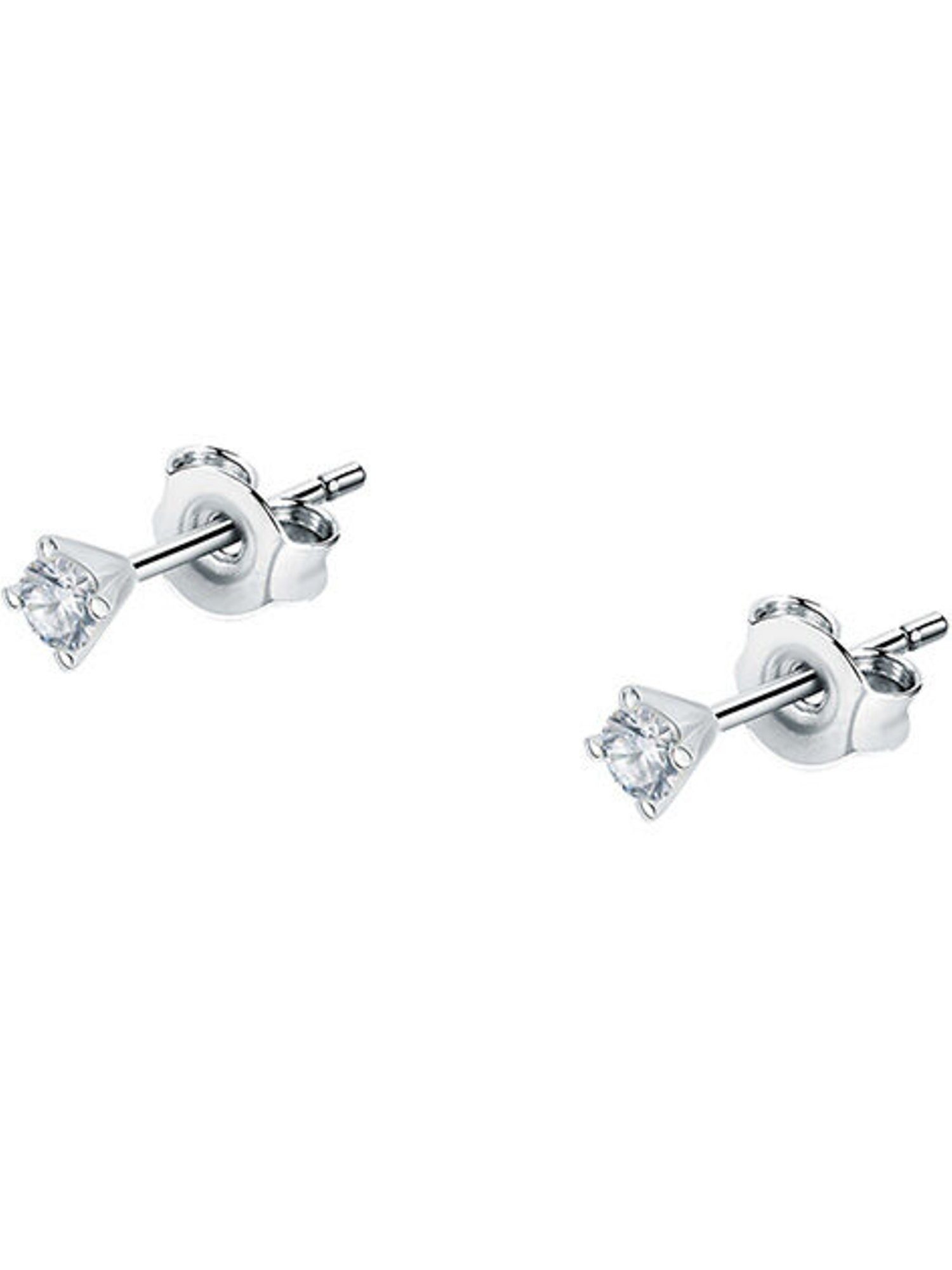 CHRIST Paar Ohrstecker CHRIST Damen-Ohrstecker 585er Weißgold 2 Diamant