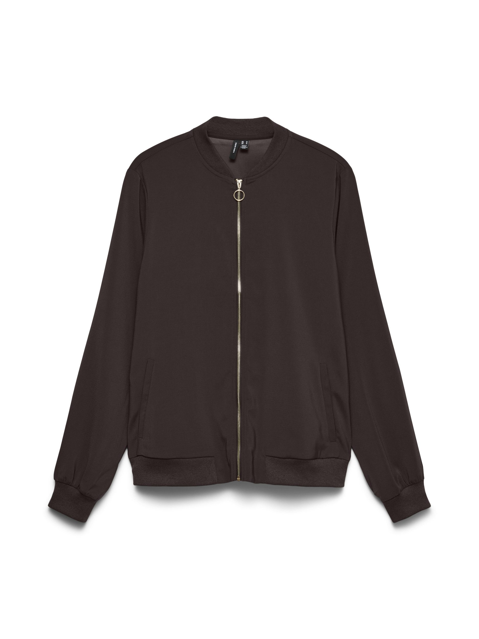 Vero Moda Sweatjacke VMCOCO L/S BOMBER NOOS 297957001 Chocolate