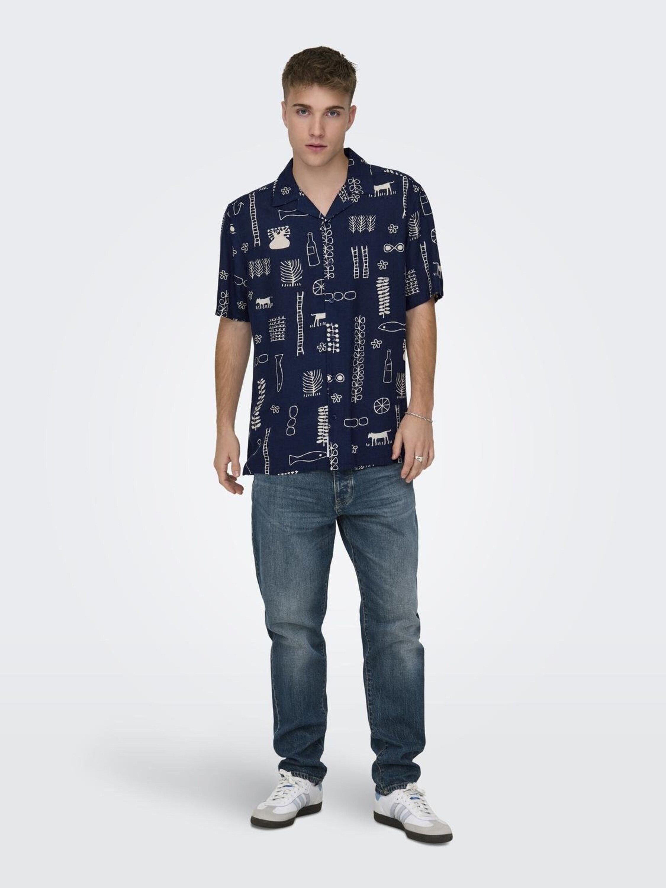 ONLY & SONS Kurzarmhemd ALVIN (1-tlg) günstig online kaufen