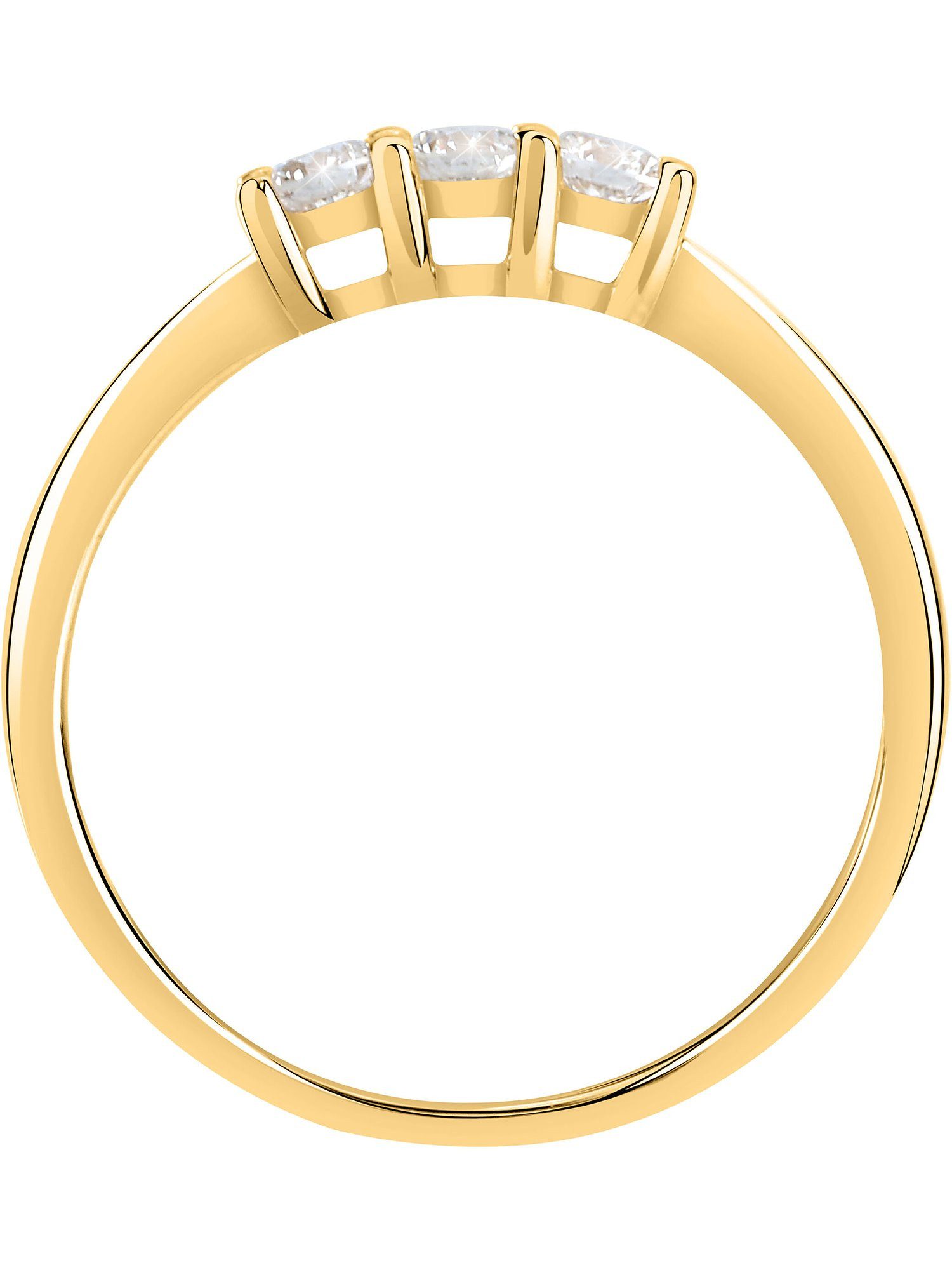 CHRIST Diamantring CHRIST Damen-Damenring 585er Gelbgold günstig online kaufen