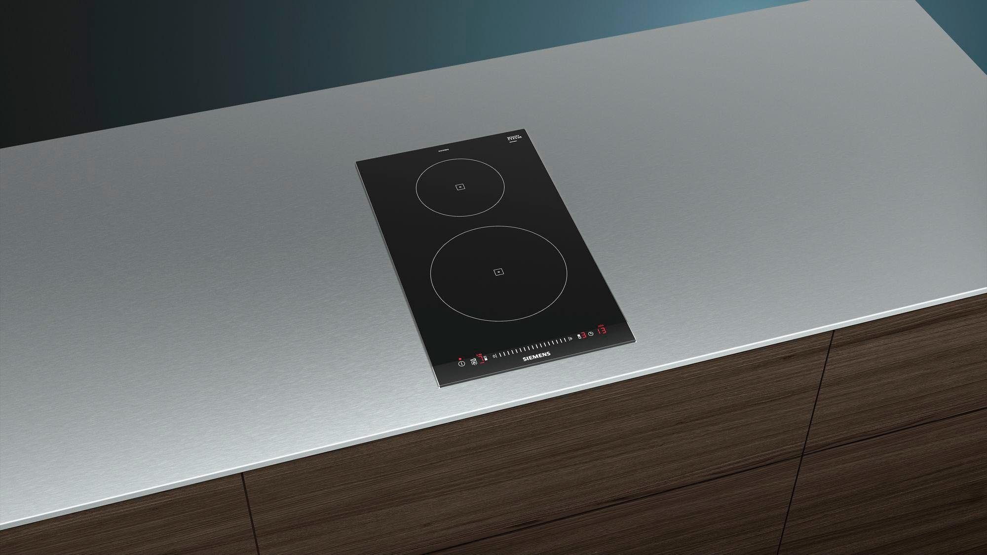 SIEMENS Induktions-Kochfeld iQ100 EH375FBB1E, Schneller powerBoost & intuitive touchSlider-Bedienung – Bild 5 von 5