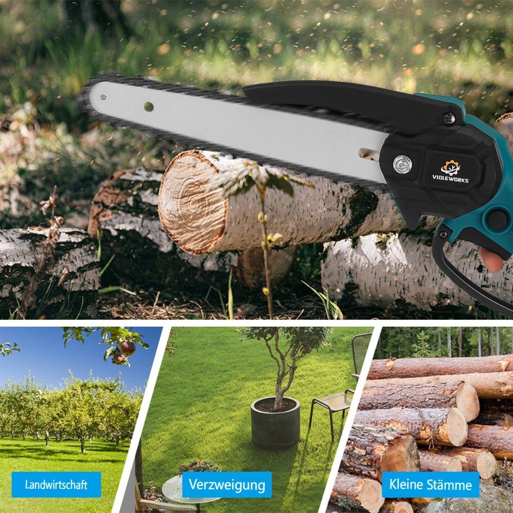 Insma Akku-Kettensäge, 8 Zoll Mini Elektrische günstig online kaufen