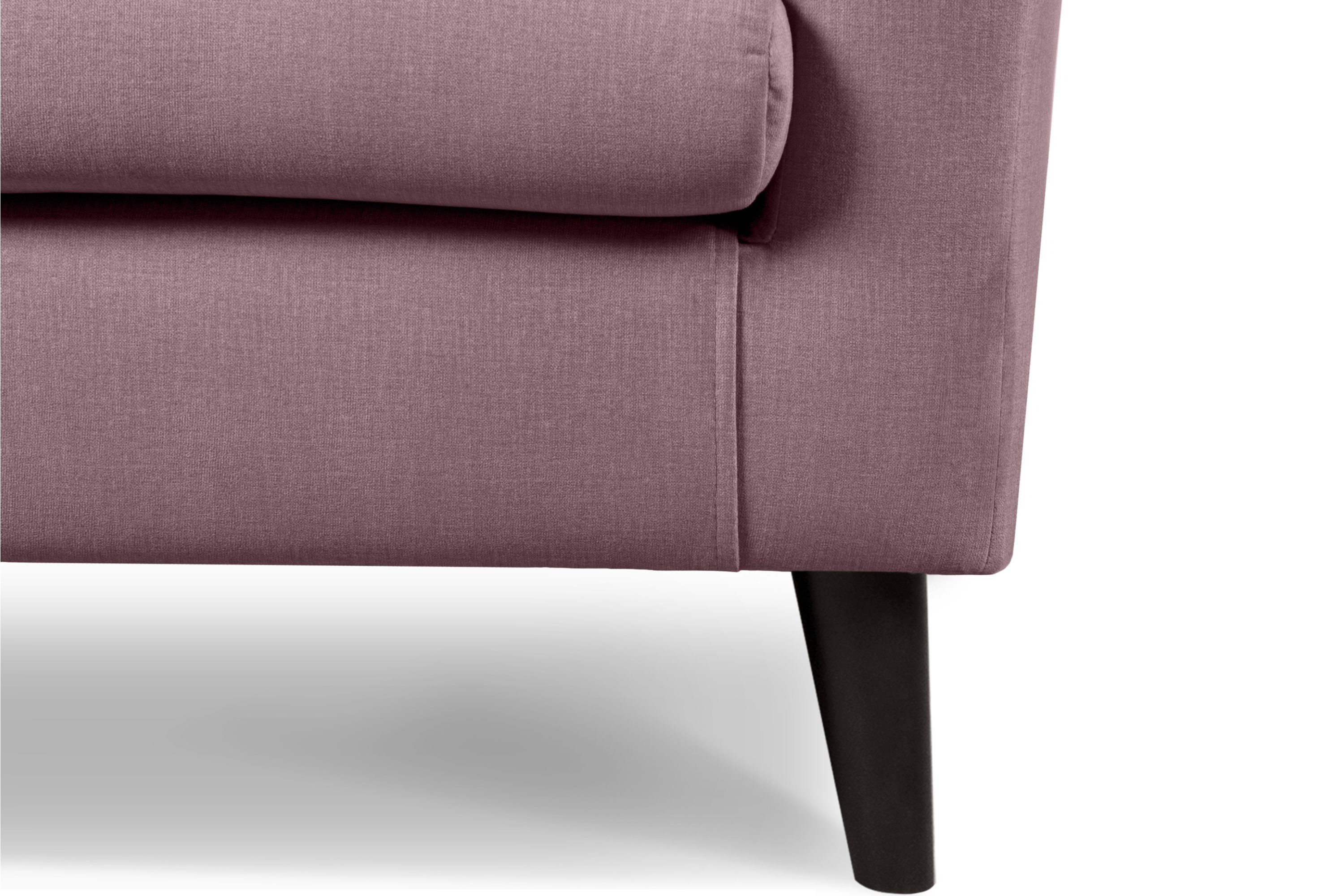 im und | Konsimo Schaumstoff rosa Armlehne, mit SALIS wasserabweisender Feder Sitz Sessel Ohrensessel rosa Oberstoff, gewellte